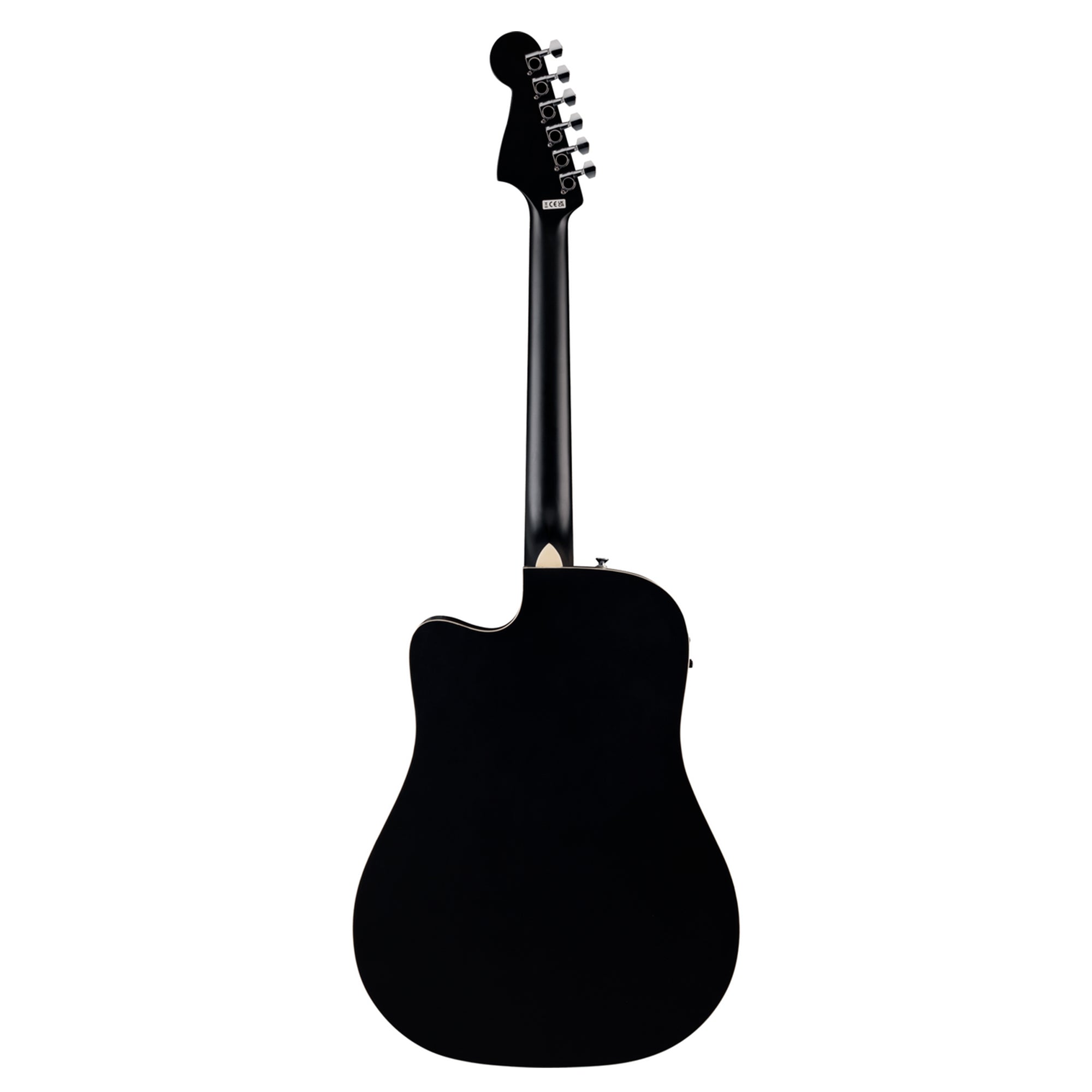 Guitarra Acústica Fender - California Debut Redondo CE BK