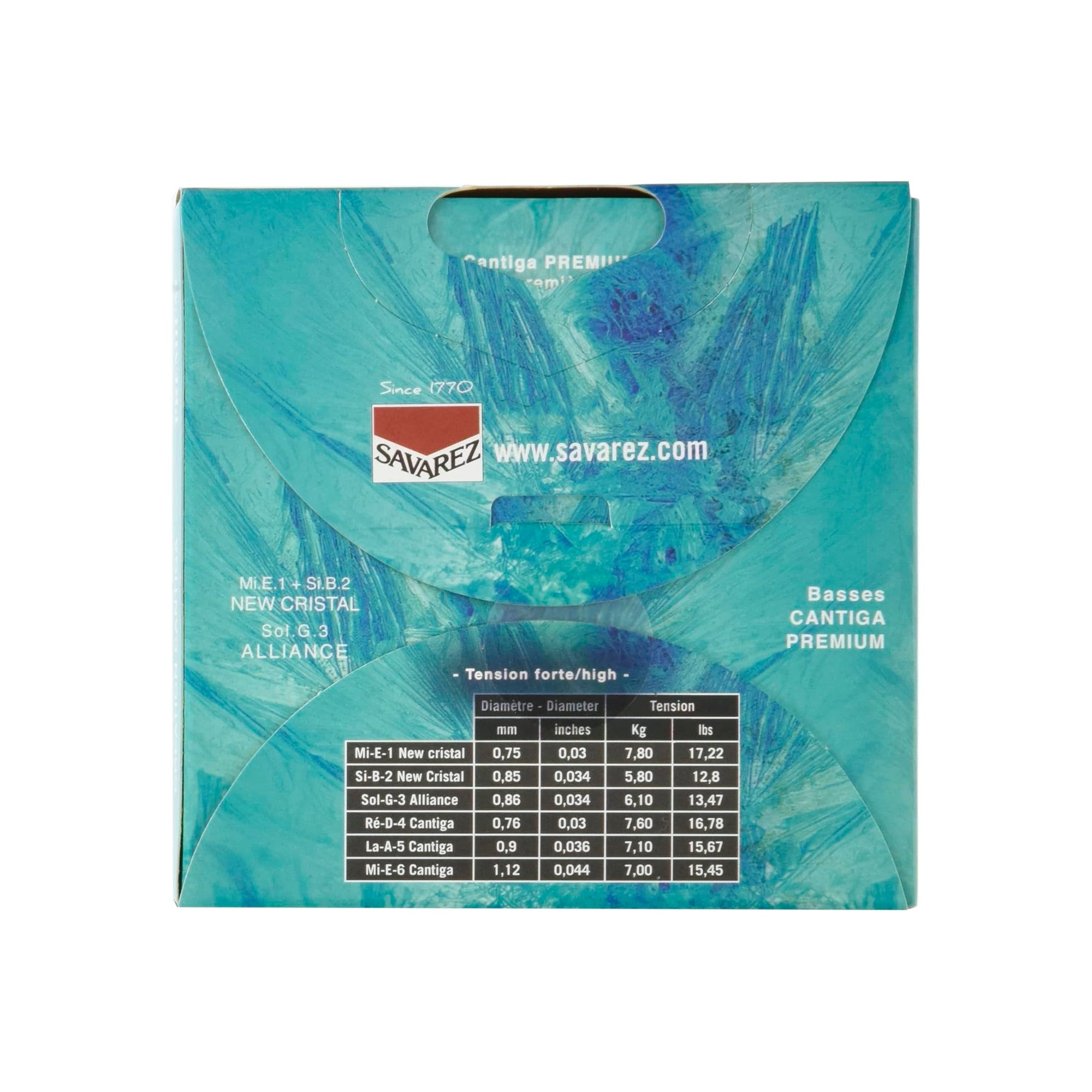 Cuerdas para Guitarra Clásica Savarez Creation Cantiga High Tension - 510 MJP