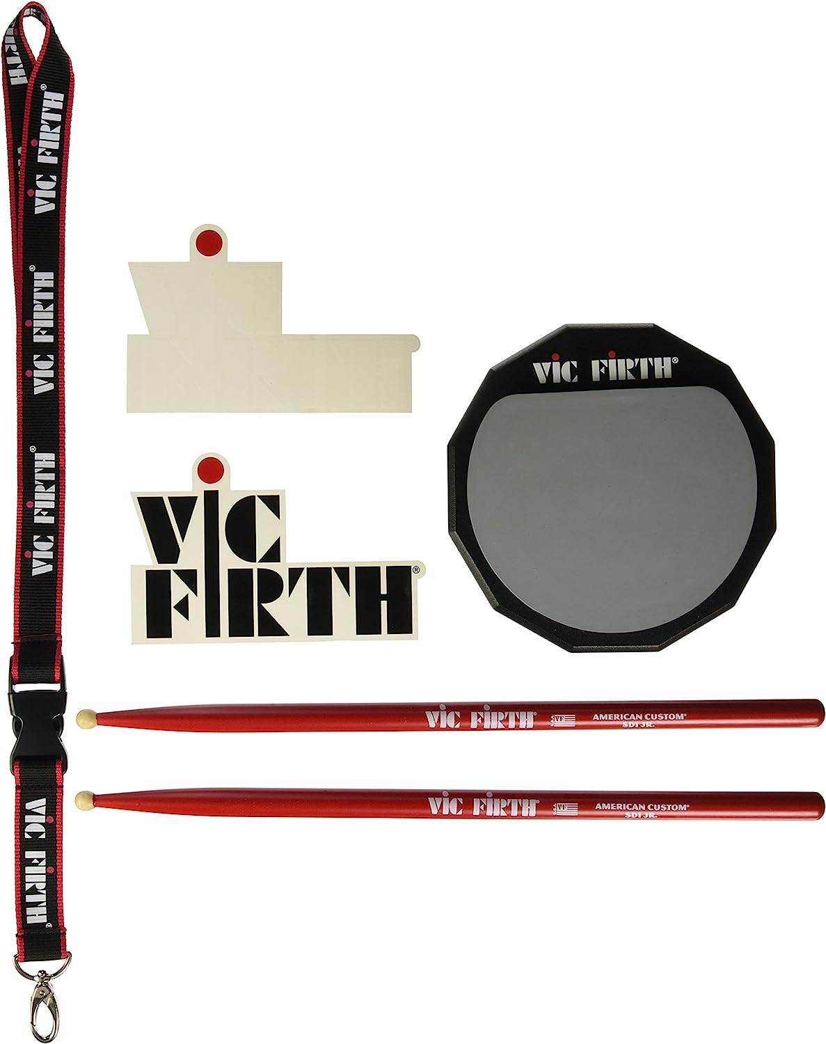 Pack Pad De Practica Vic Firth #6 - LPAD