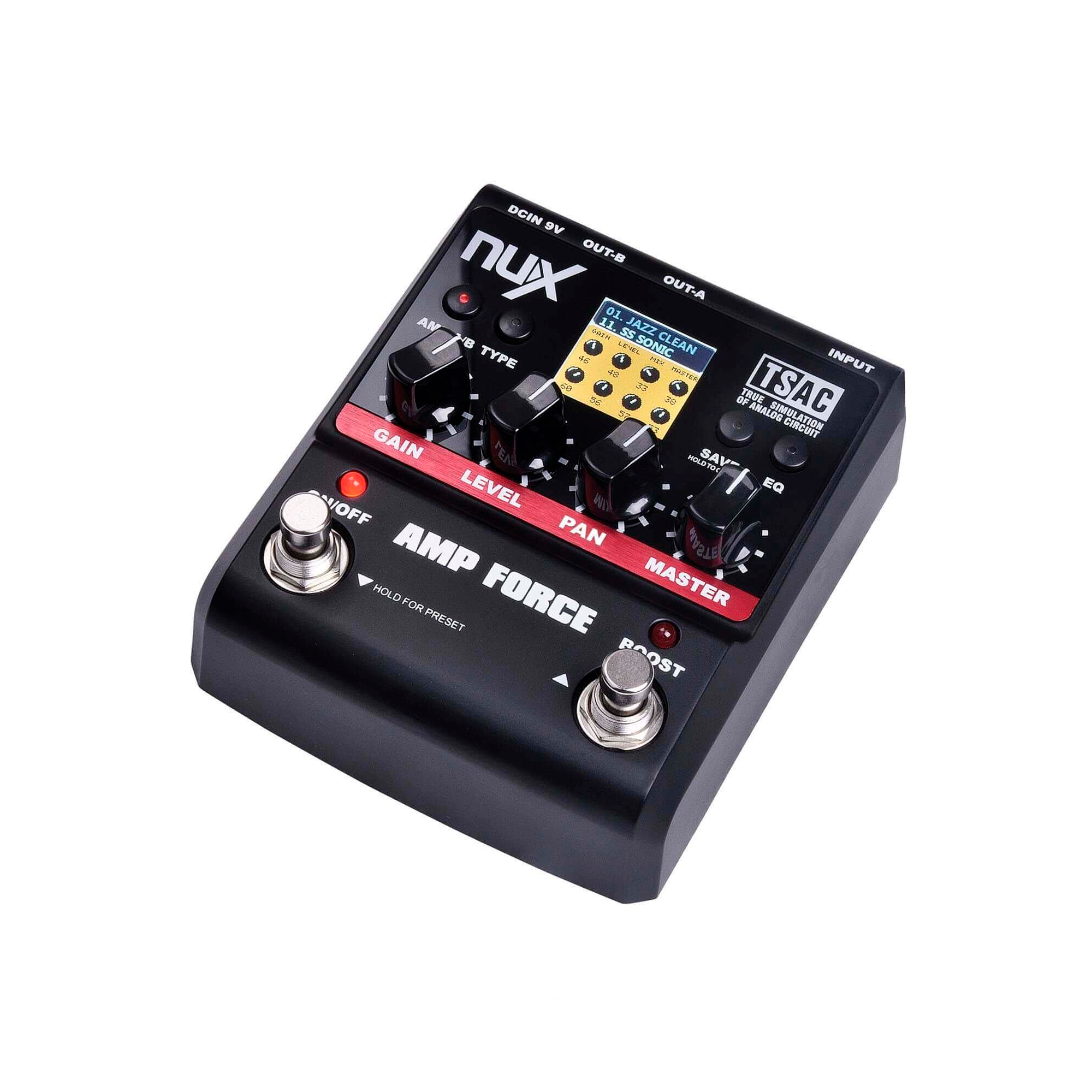Pedal de efecto Nux - AMP FORCE