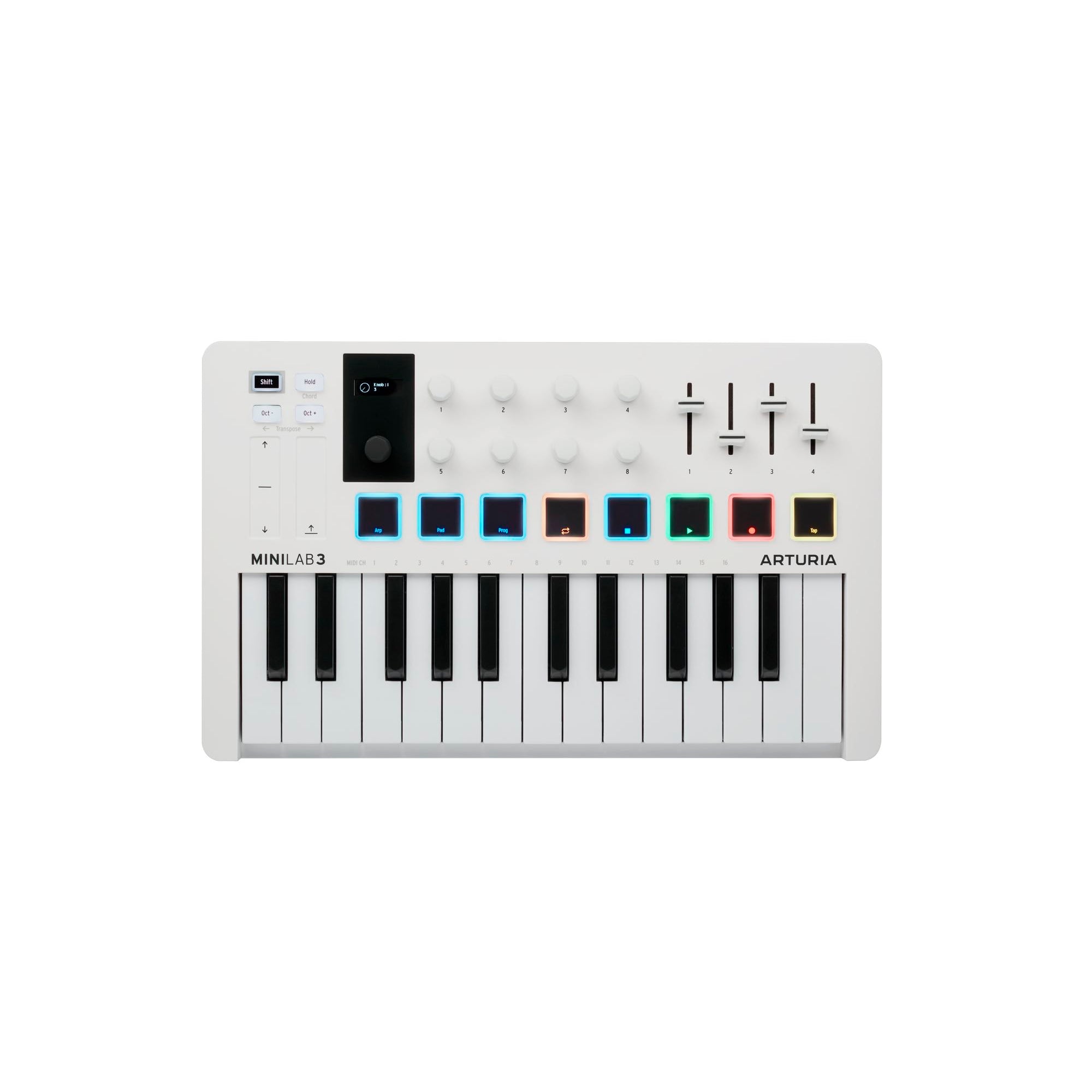 Controlador MIDI Arturia MiniLAB MK3