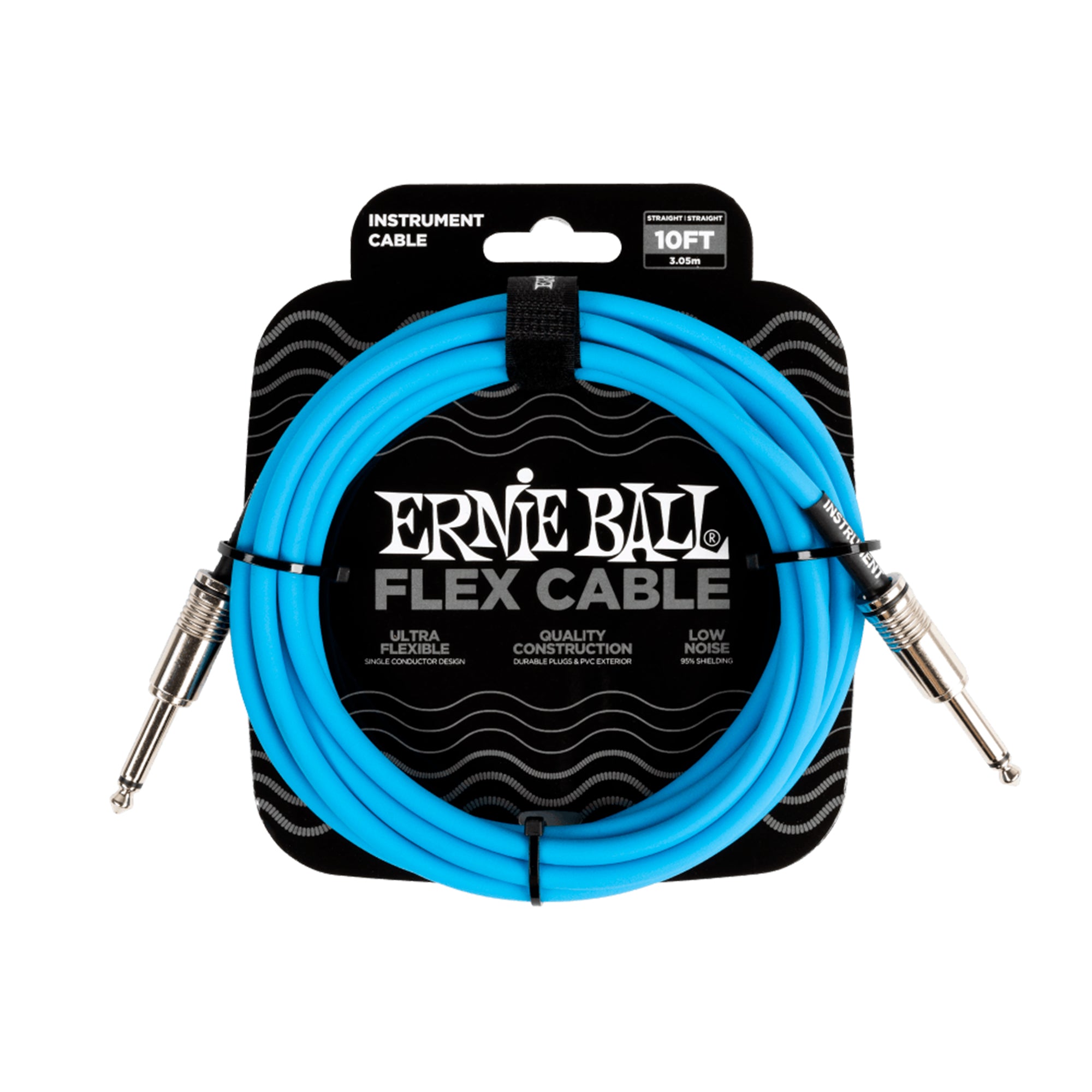 Cable Ernie Ball FLEX de 3M Azul - P06412