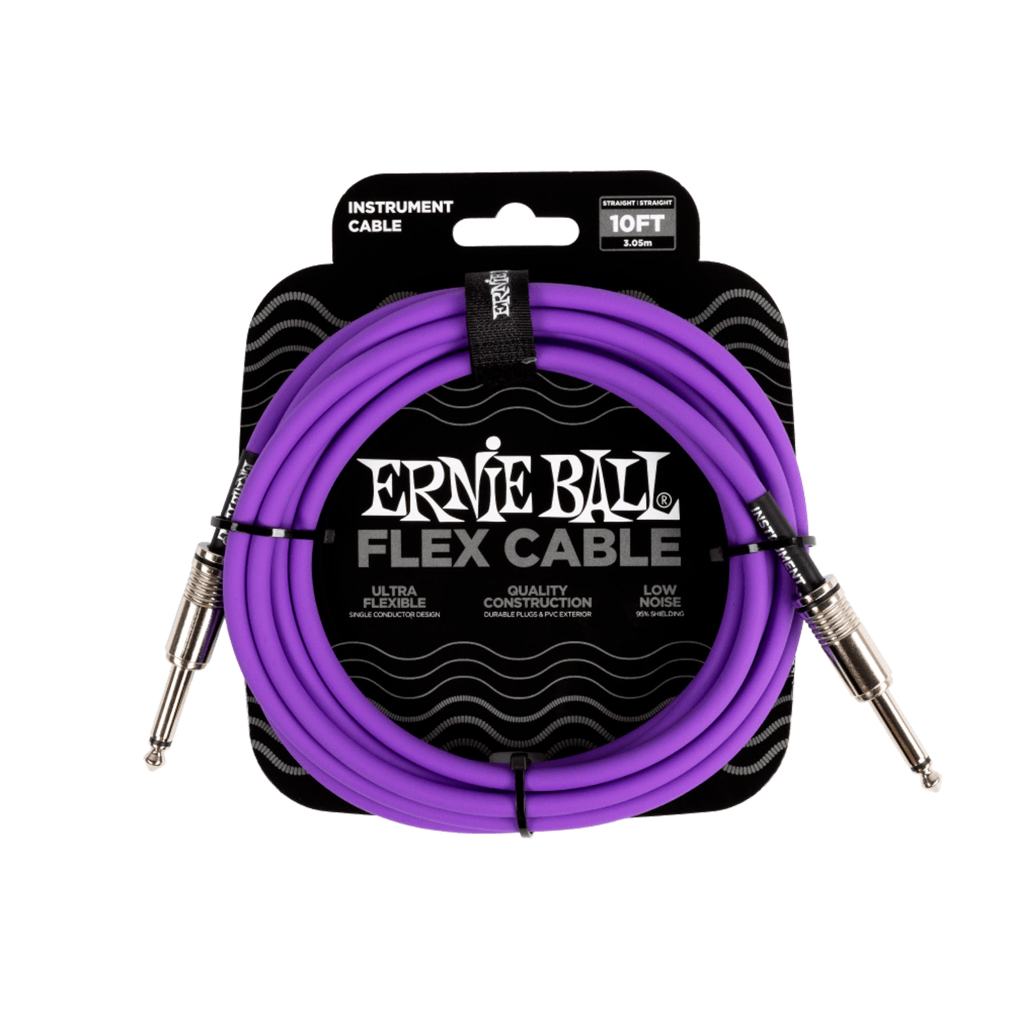 Cable Ernie Ball FLEX de 3M Purpura - P06415