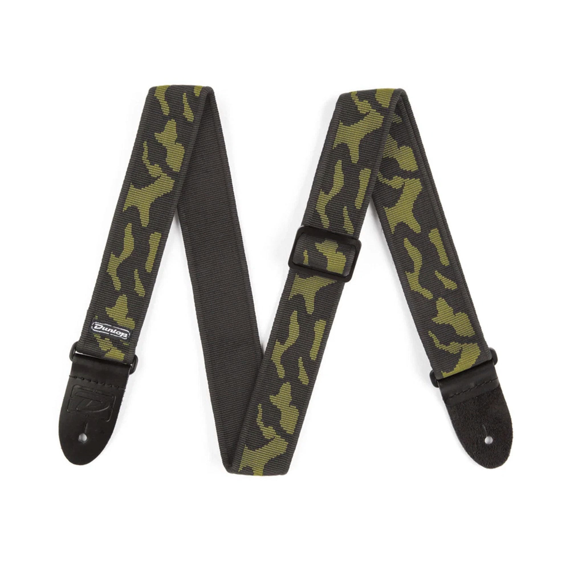Correa para guitarra Dunlop Cammo Olive - D38-10 OL