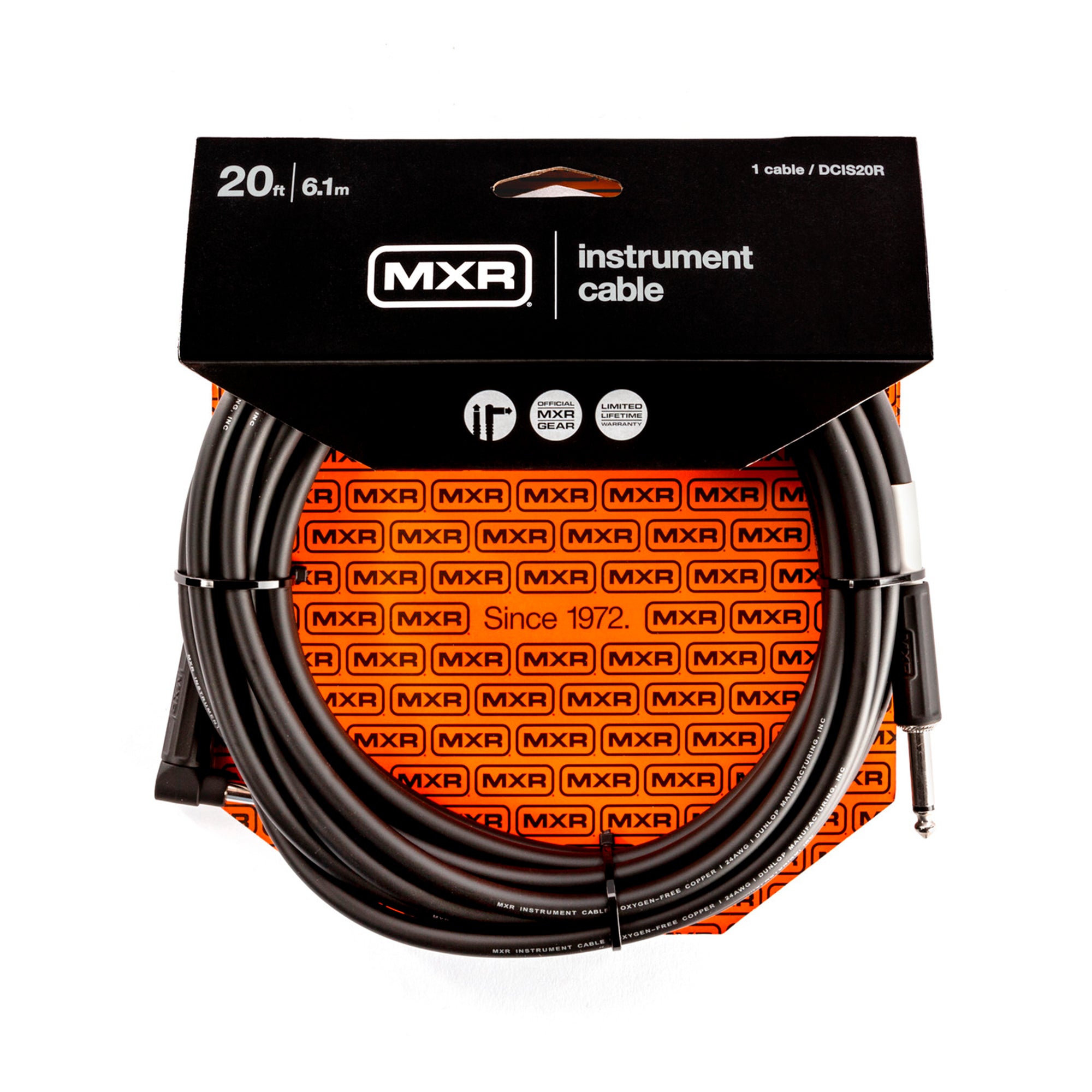 Cable Para Instrumento 6 Metros MXR - DCIS20R
