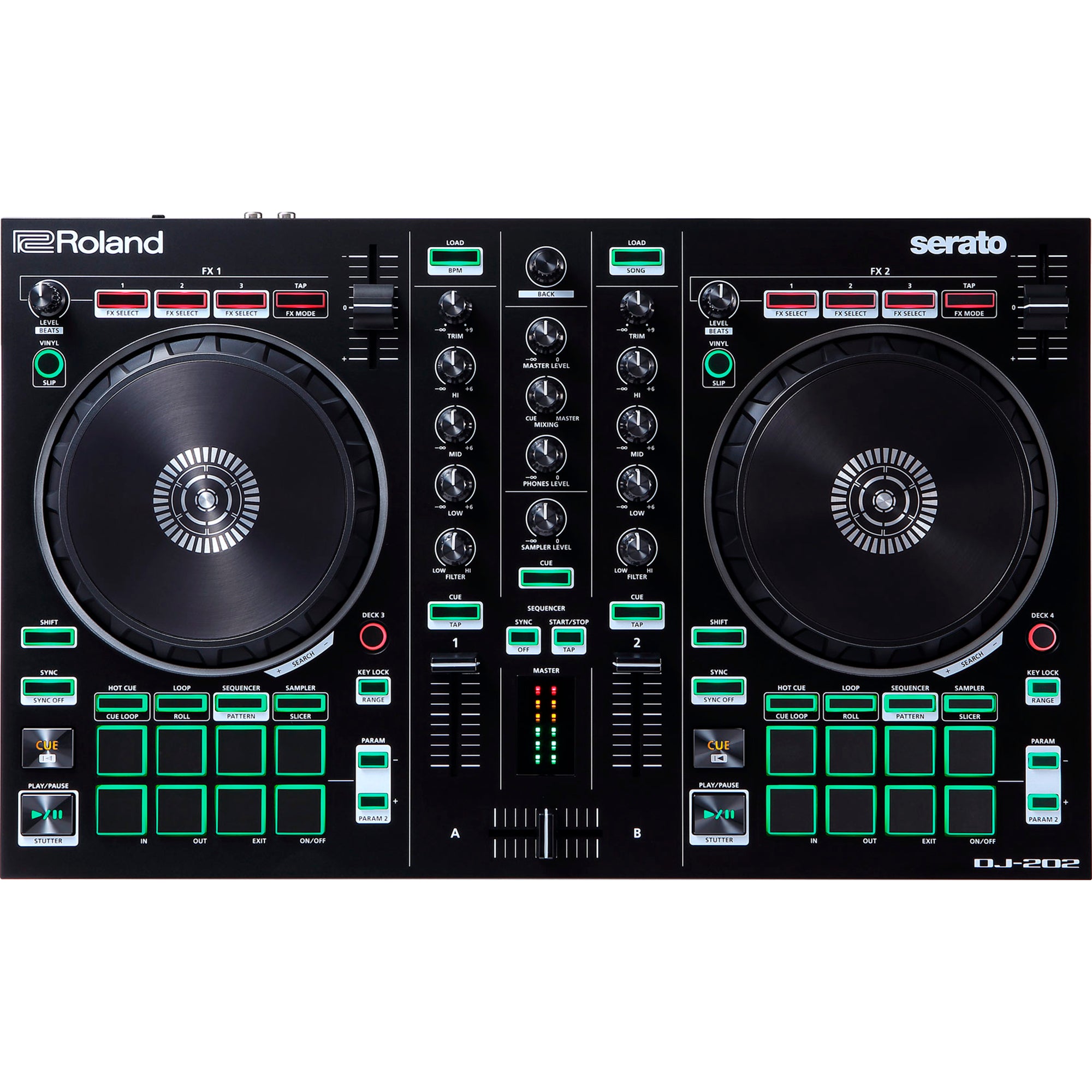 Controlador De DJ Roland - DJ-202