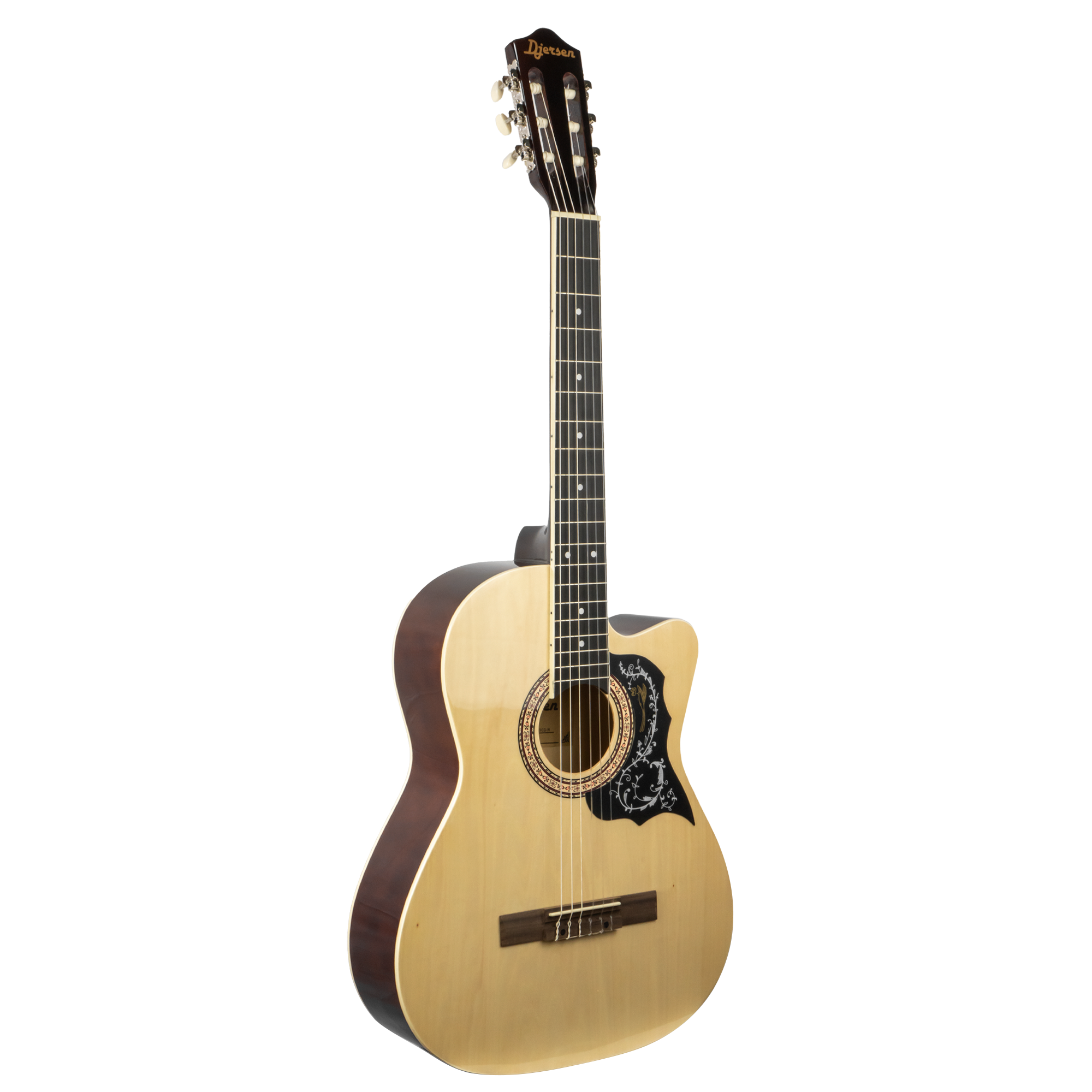 Guitarra Clásica con corte 39" Djersen - DJ39CG-NT