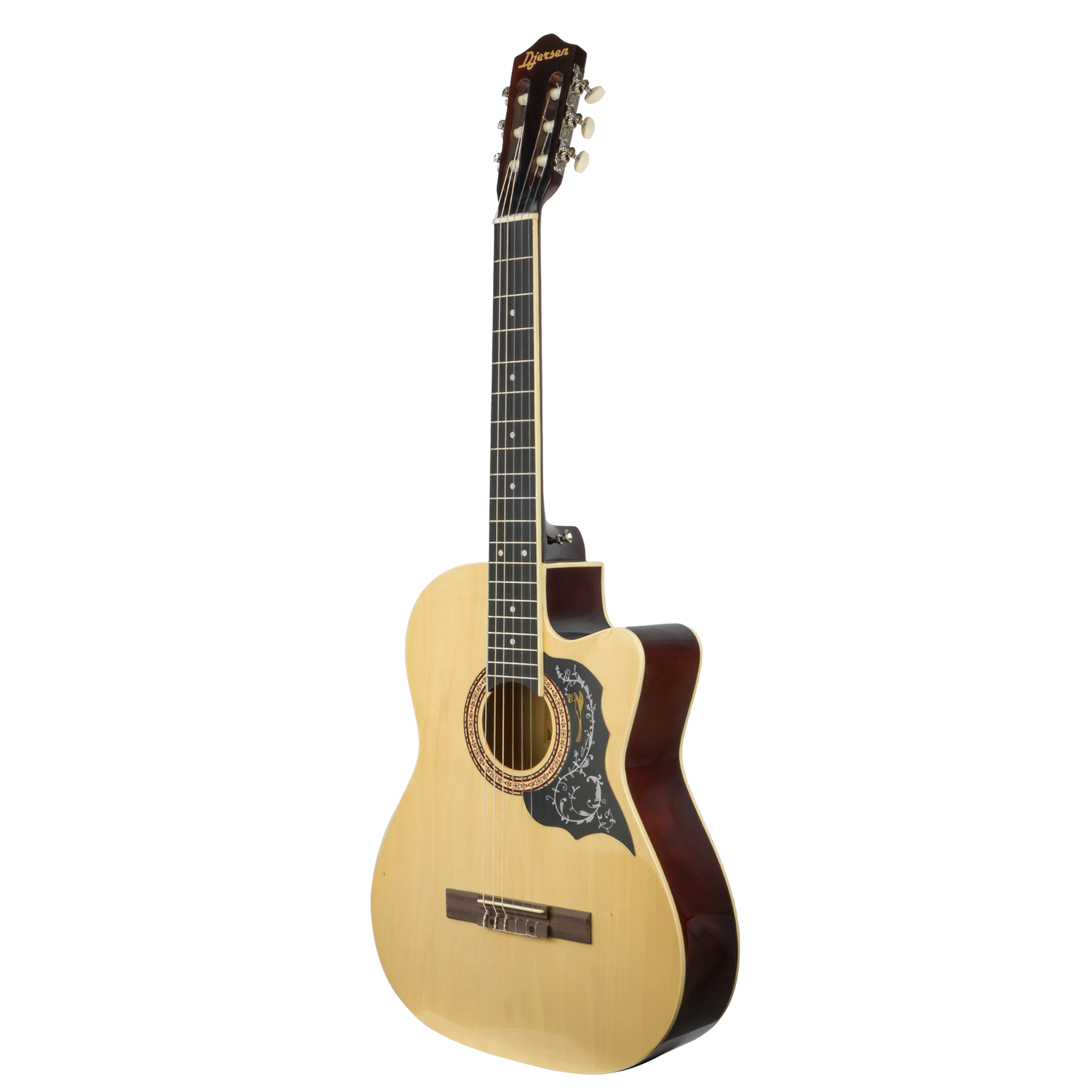 Guitarra Clásica con corte 39" Djersen - DJ39CG-NT