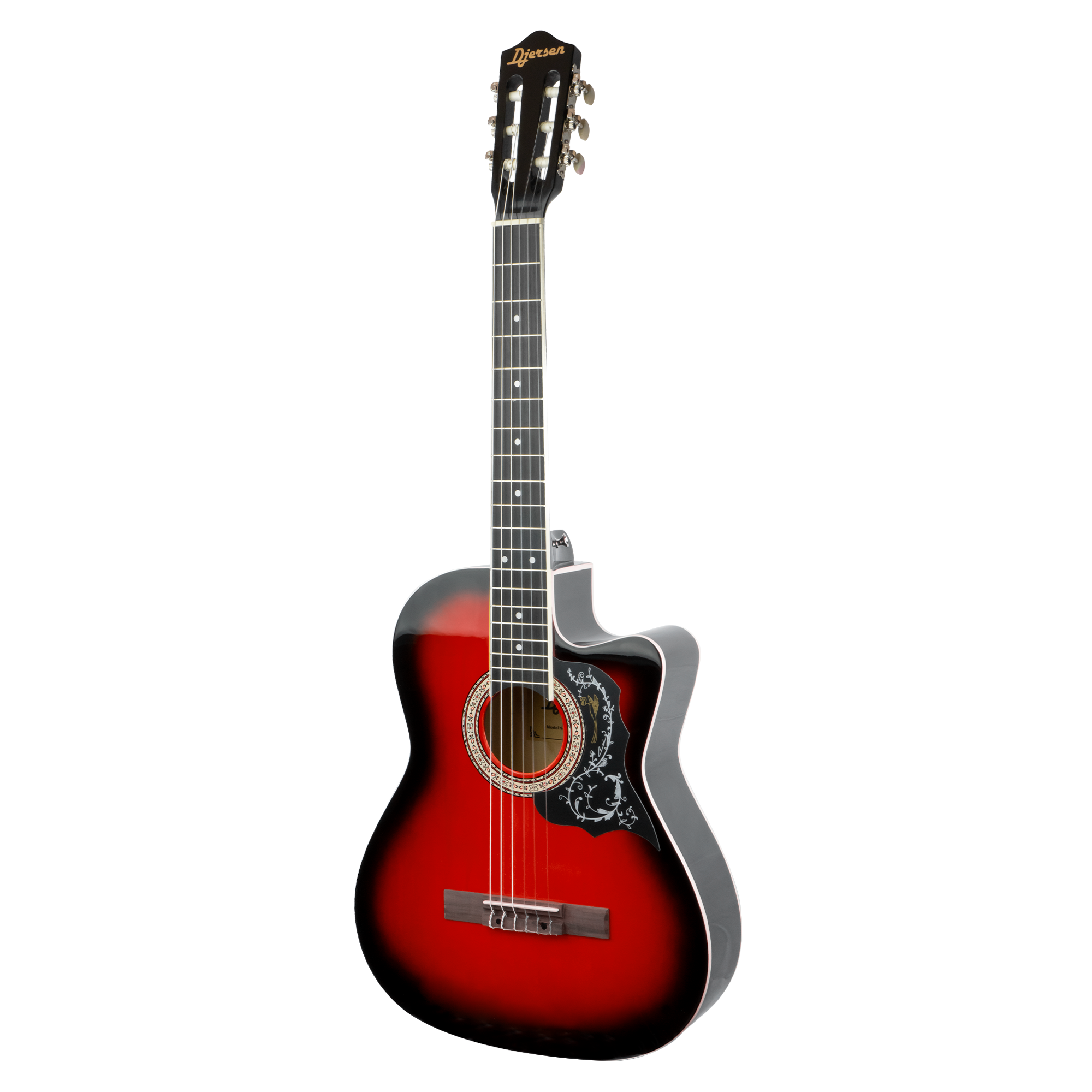 Guitarra Clásica con corte 39" Djersen - DJ39CG-RD