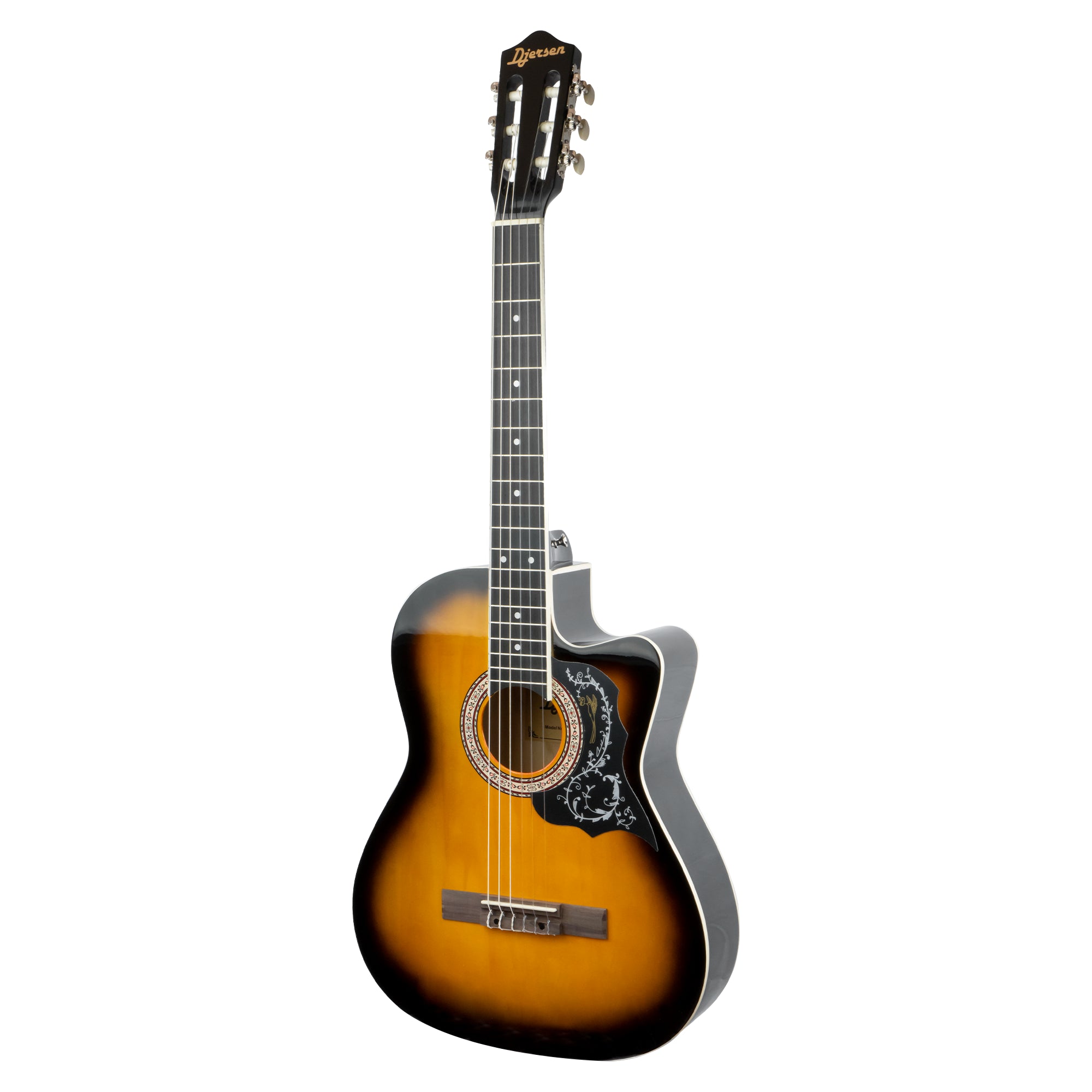 Guitarra Clásica con corte 39" Djersen - DJ39CG-SB