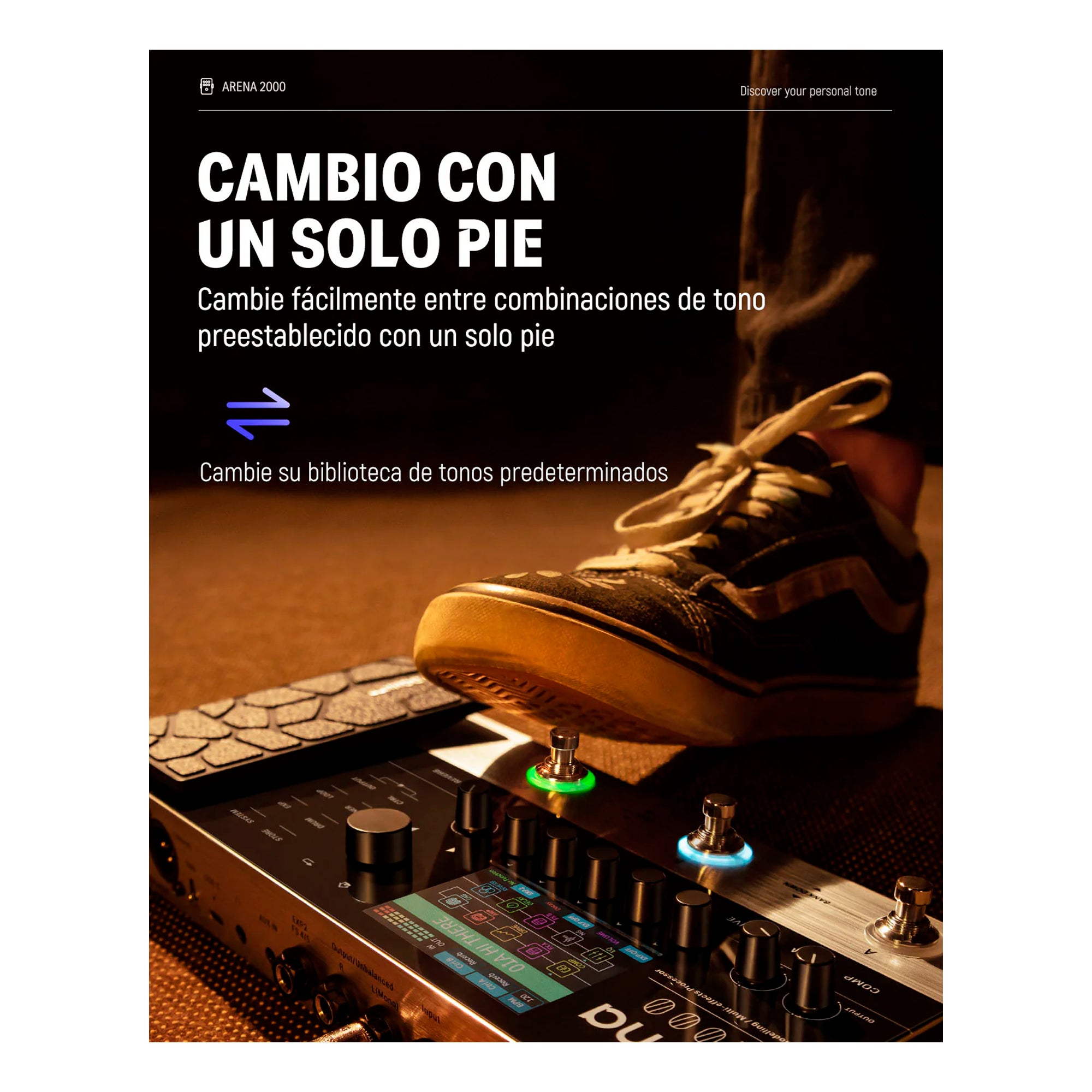 Pedalera Multiefectos Donner EC1790 - Arena 2000