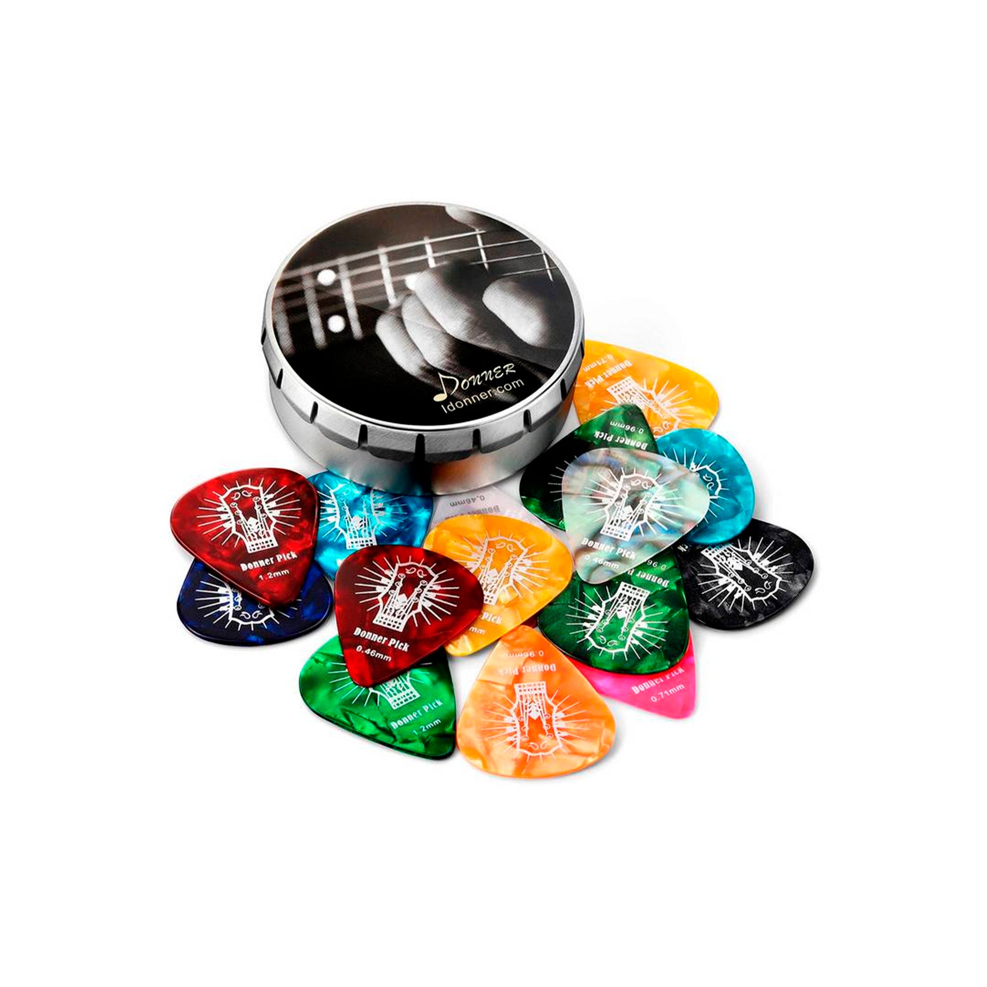 Pack de 16 uñas celuloide Donner - EC854