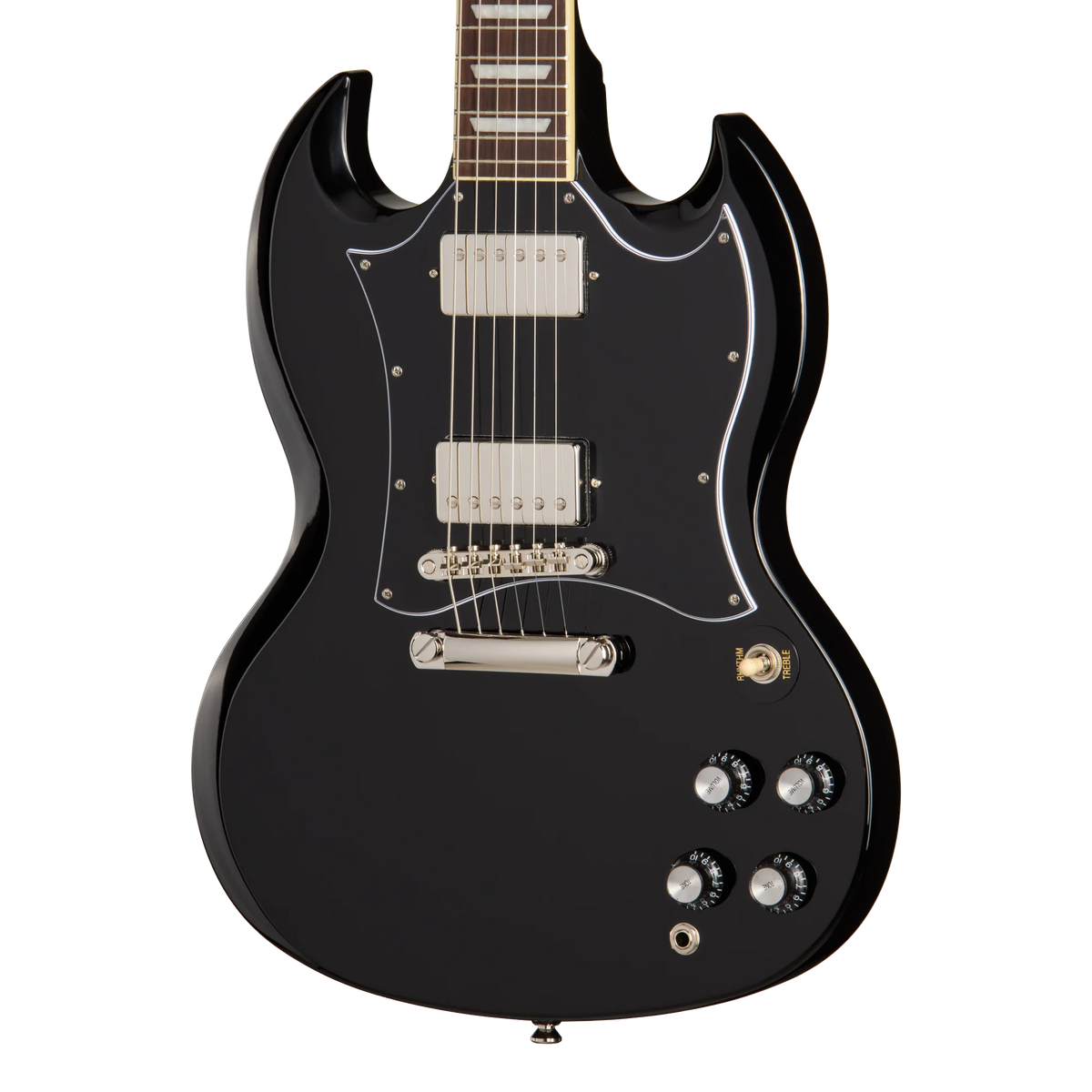 Guitarra Eléctrica Epiphone SG Standard Ebony EIGSGSEBNHR