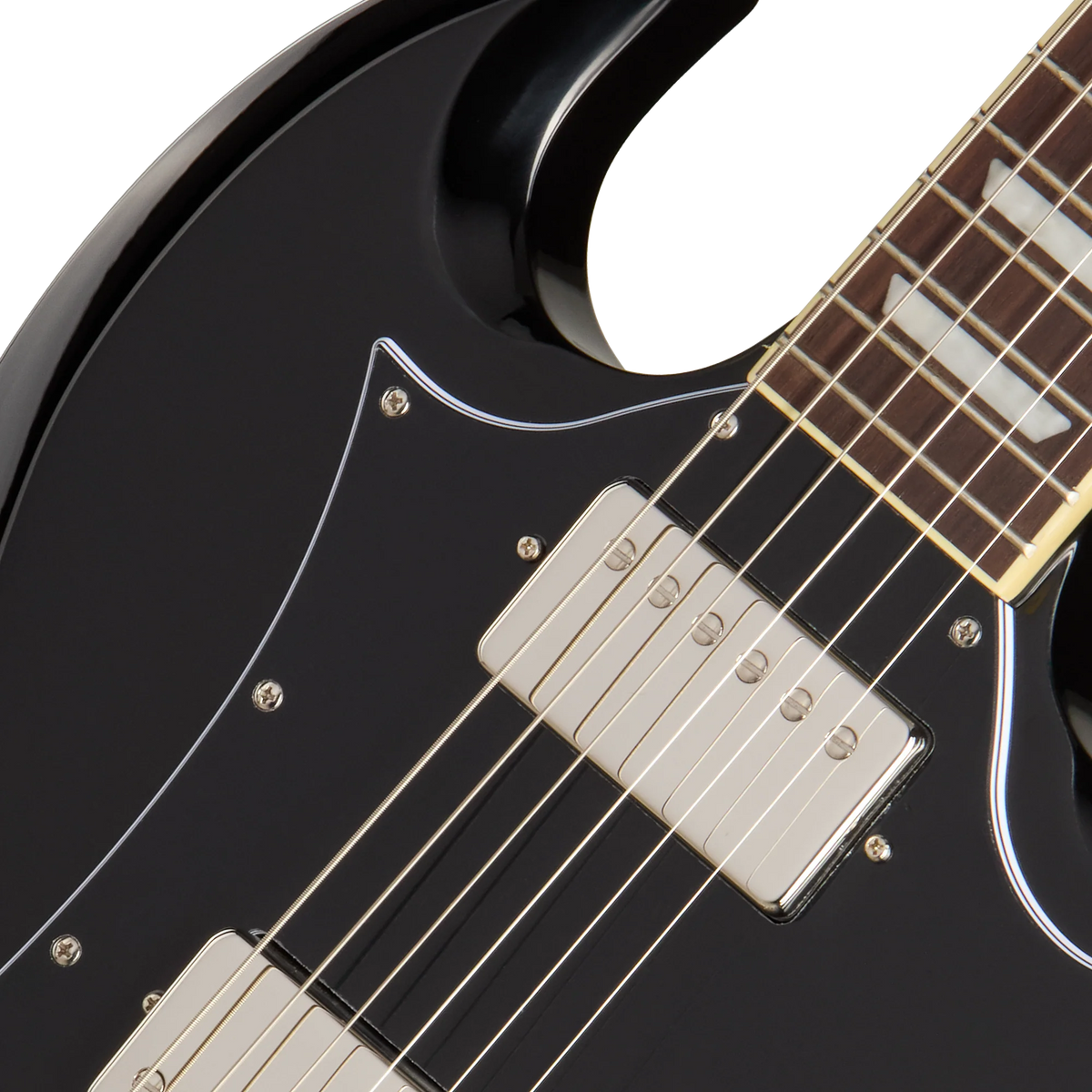 Guitarra Eléctrica Epiphone SG Standard Ebony EIGSGSEBNHR