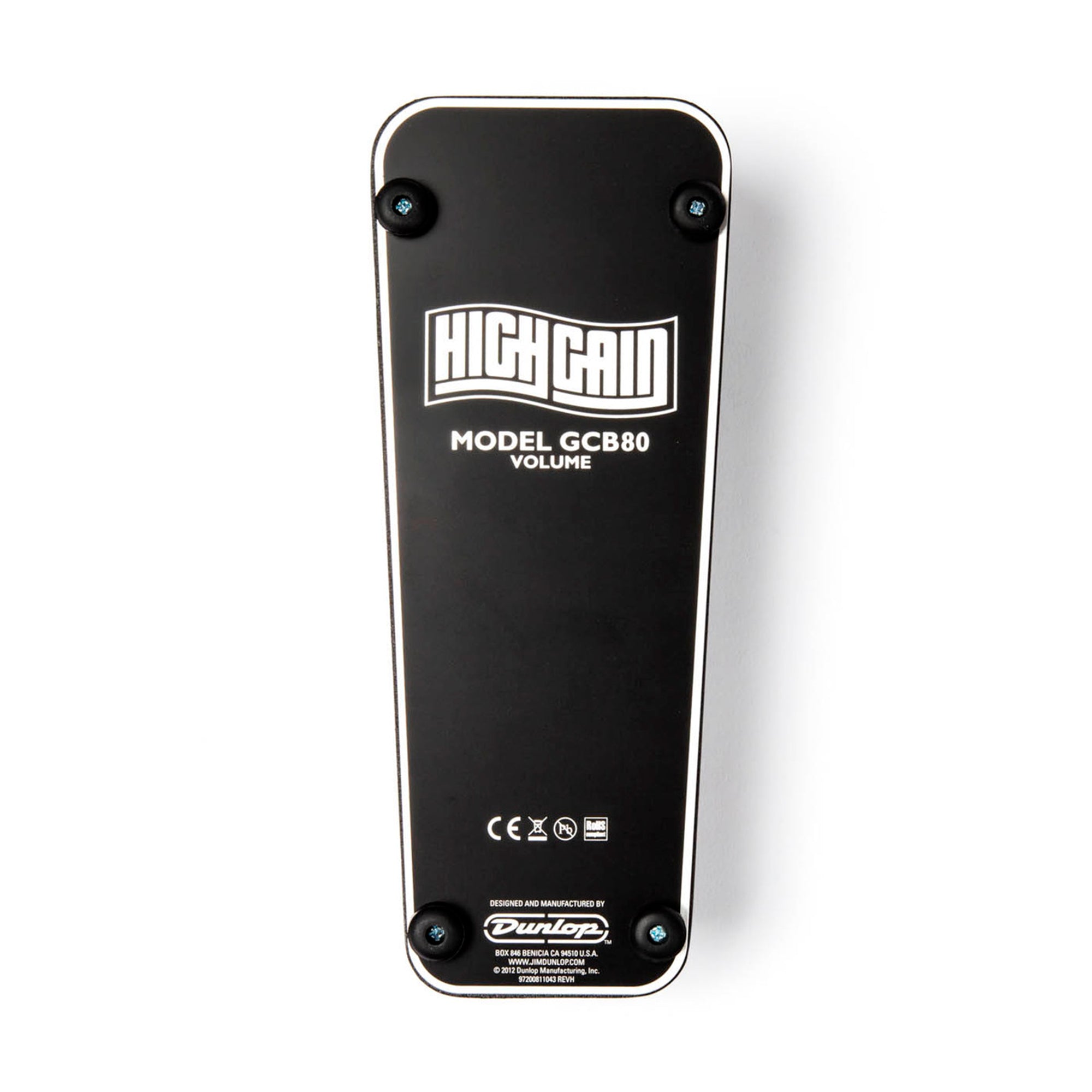 Pedal High Gain Volume Dunlop - GCB80