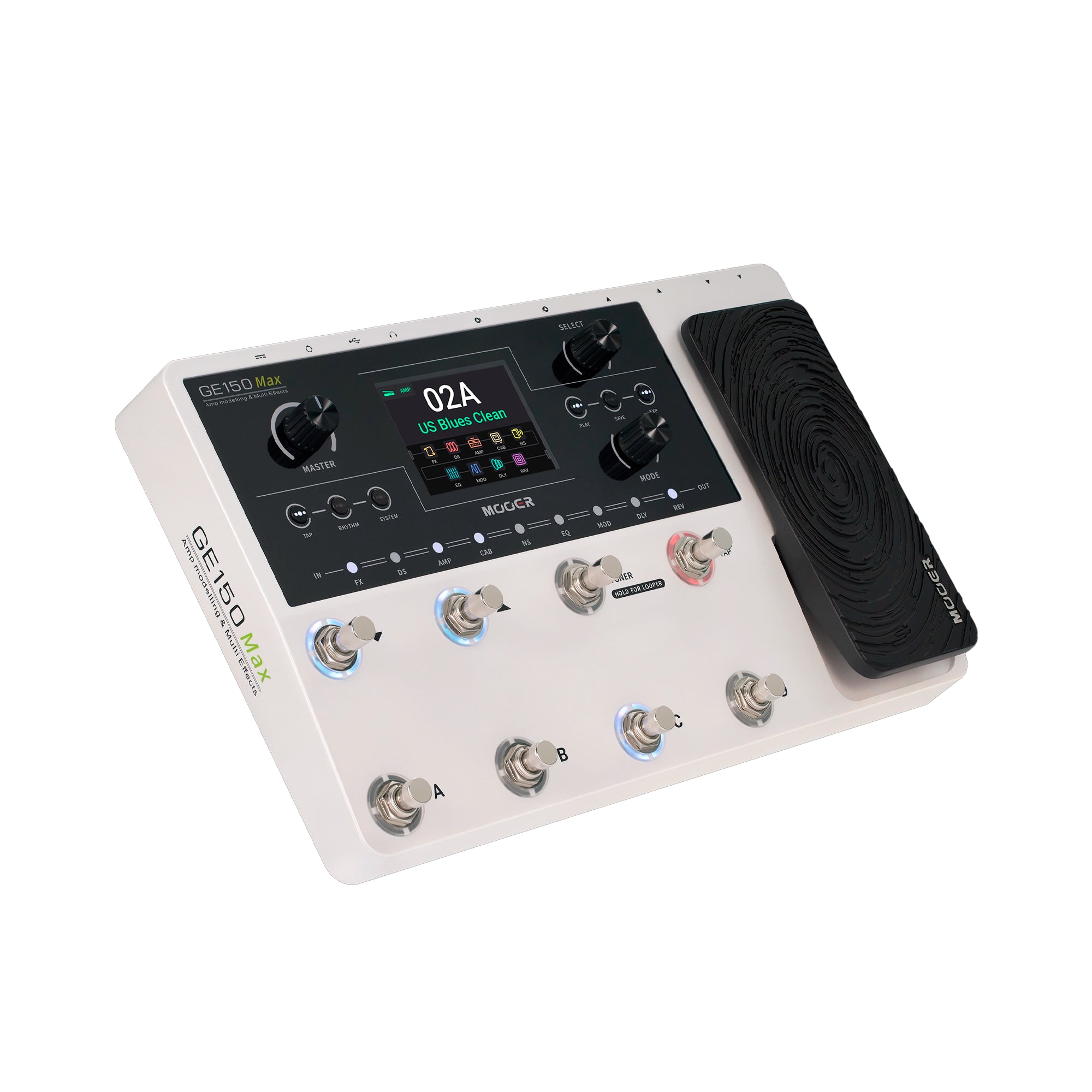 Pedalera Multiefecto con modelados Mooer - GE150 MAX