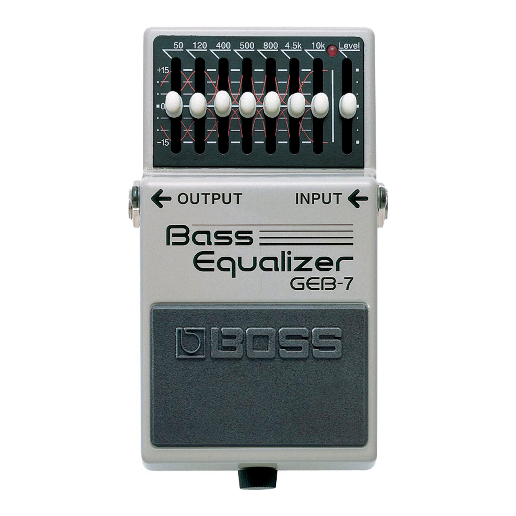 Pedal Equalizador para Bajo Boss - GEB-7