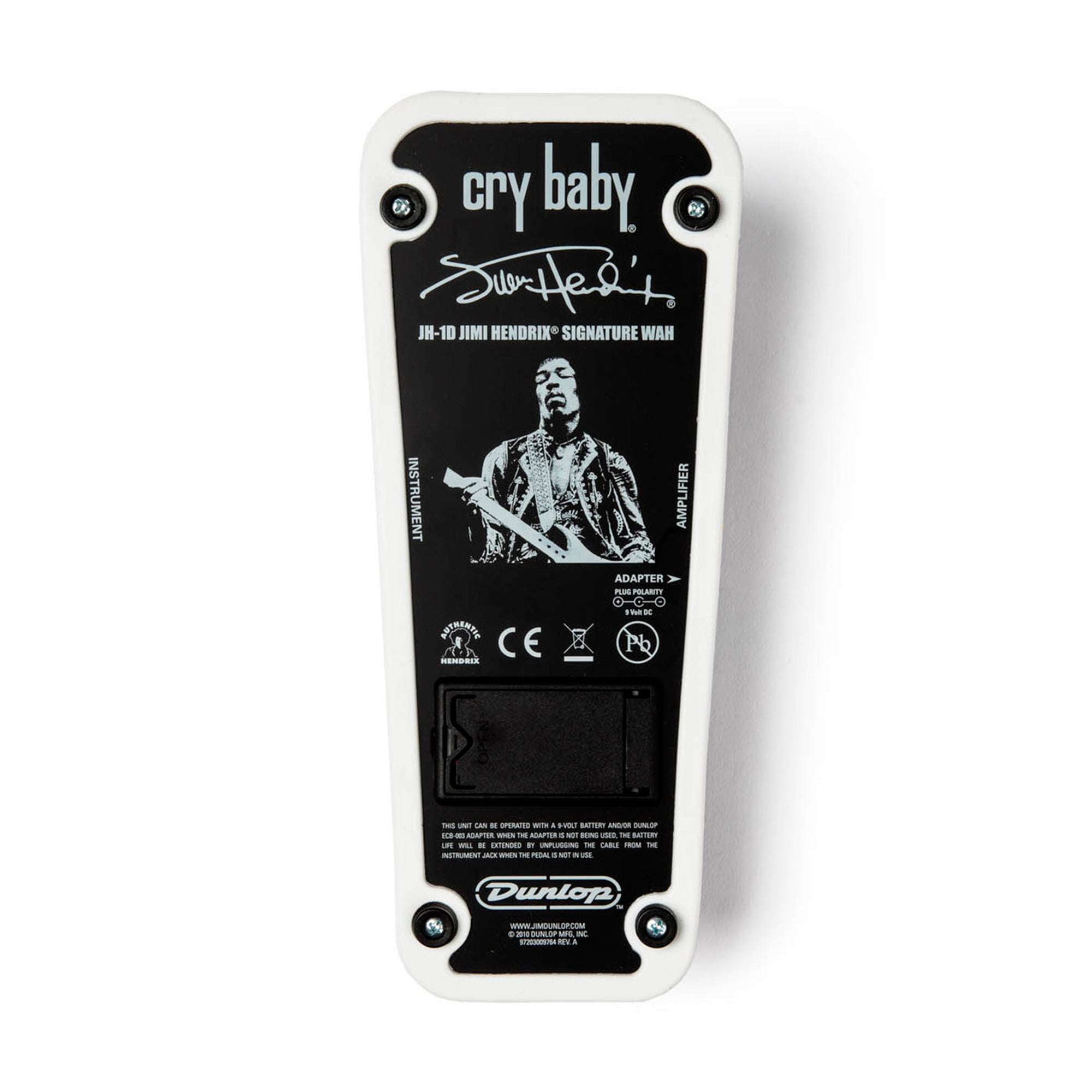 Pedal Jimi Hendrix Cry Baby Wah Dunlop - JH1D