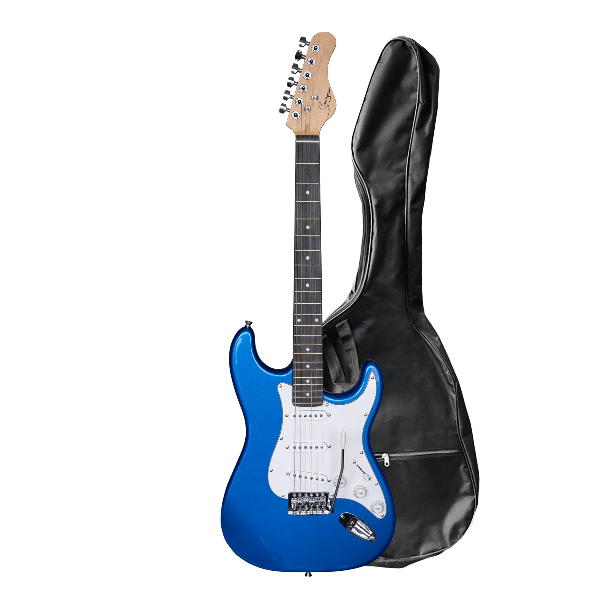 Guitarra Eléctrica Smiger S-6356 Azul Metálico