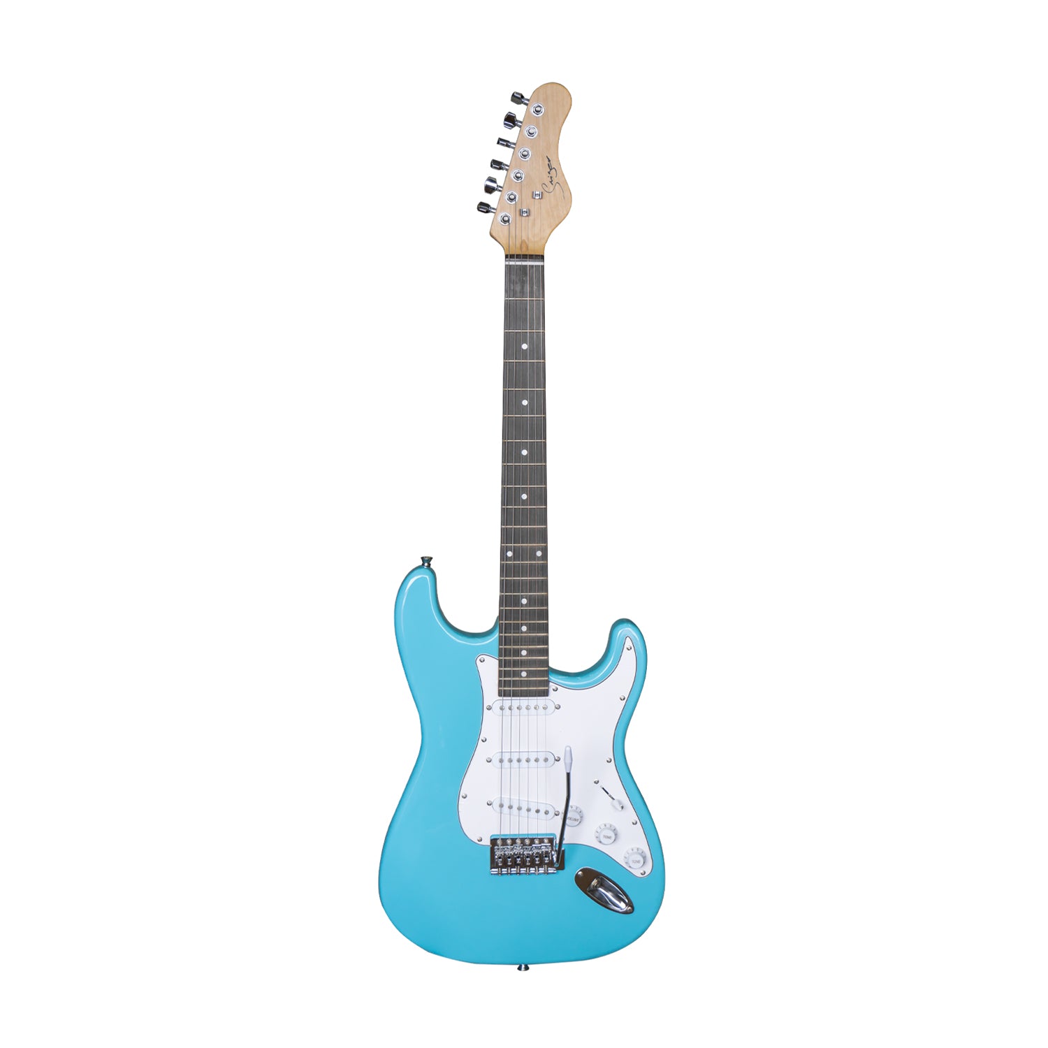 Pack Guitarra Eléctrica Smiger Celeste