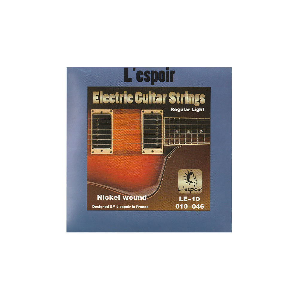 Cuerdas Guitarra Eléctrica 10" L'espoir - LE-10