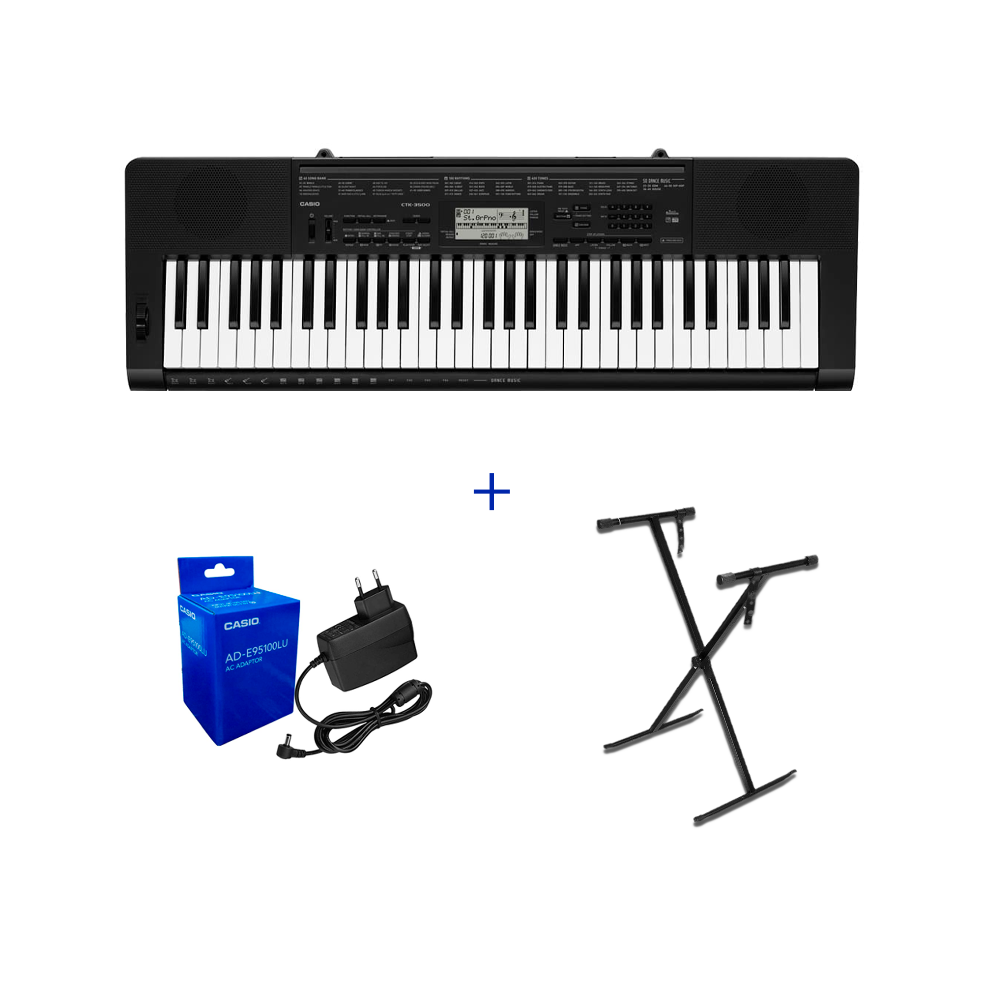 Pack teclado Casio CTK-3500