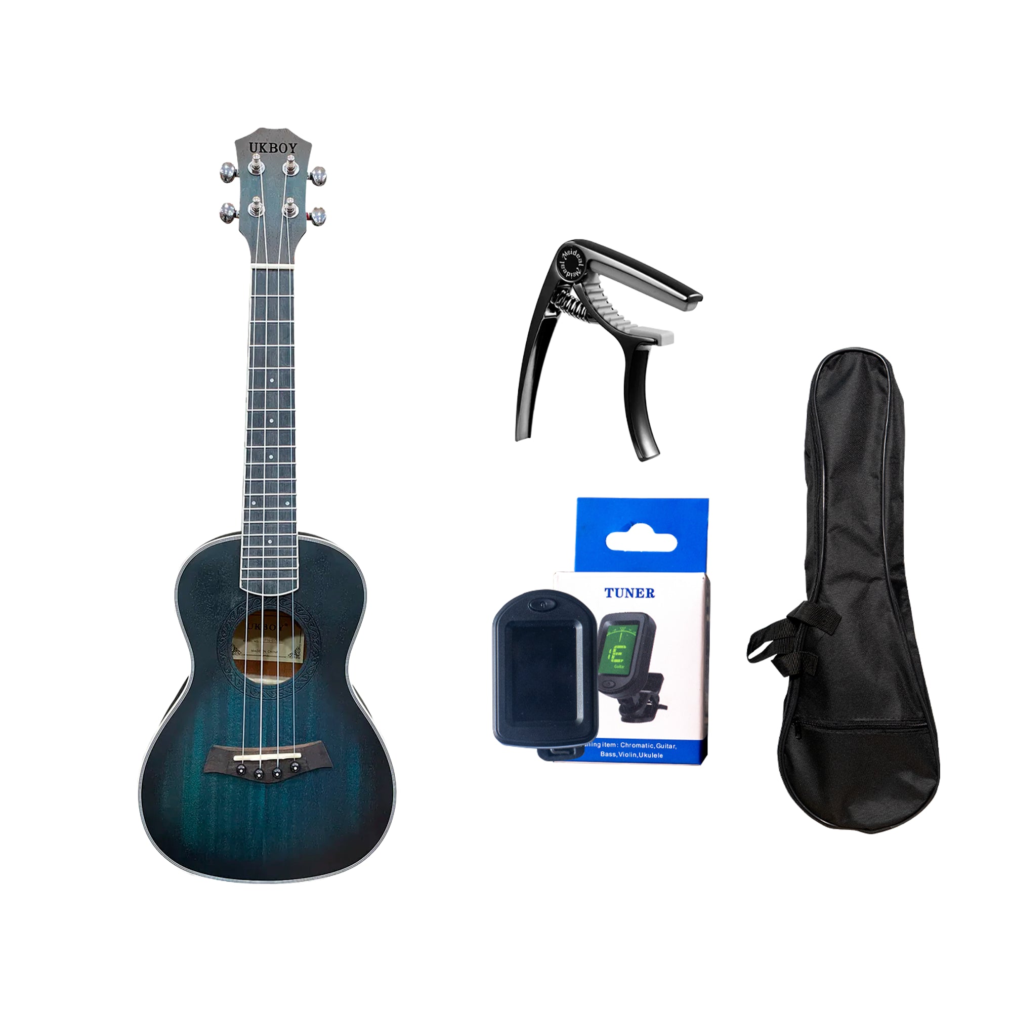 Pack de Ukelele Soprano UkBoy - PN-006S