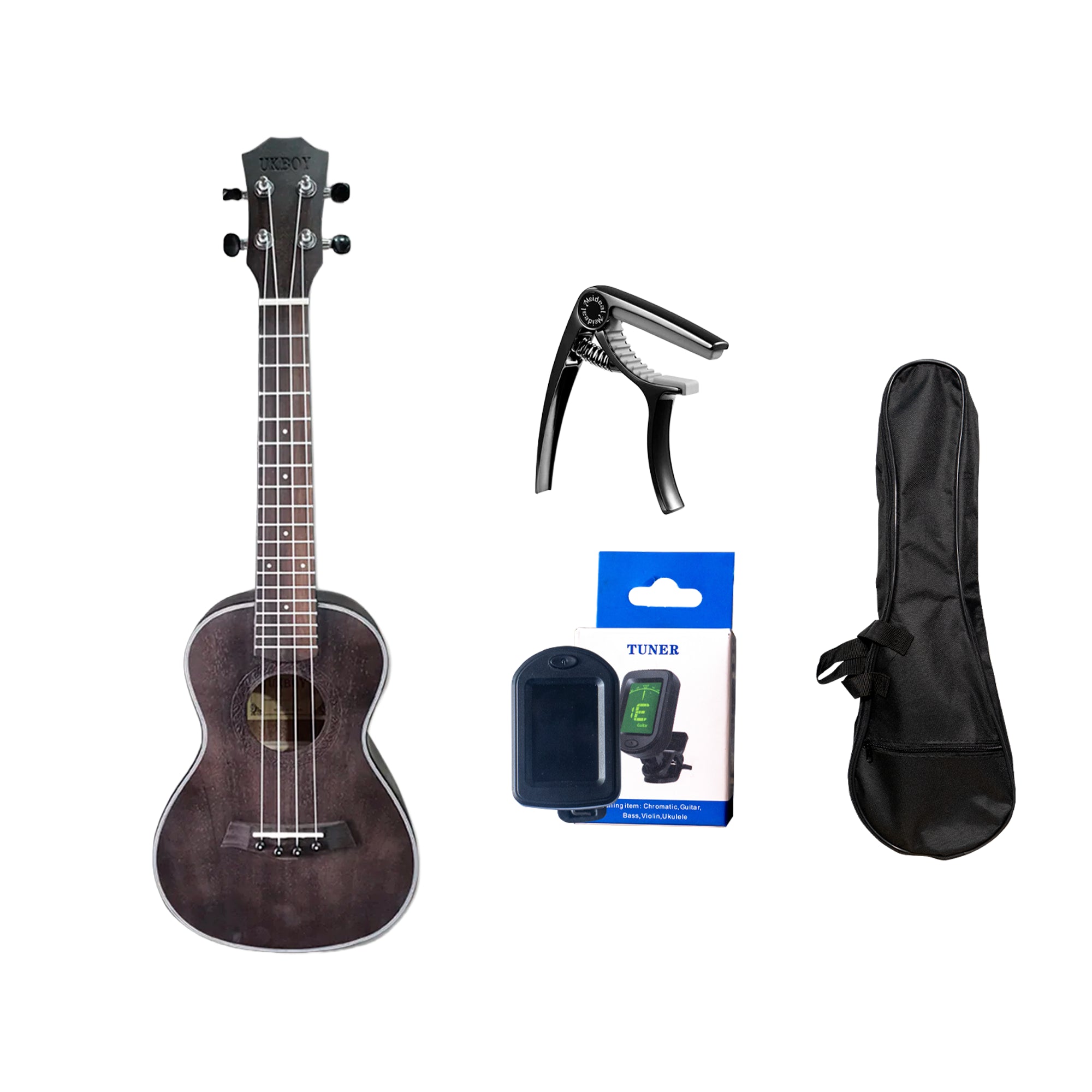 Pack Ukelele Concierto UkBoy - PN-008C