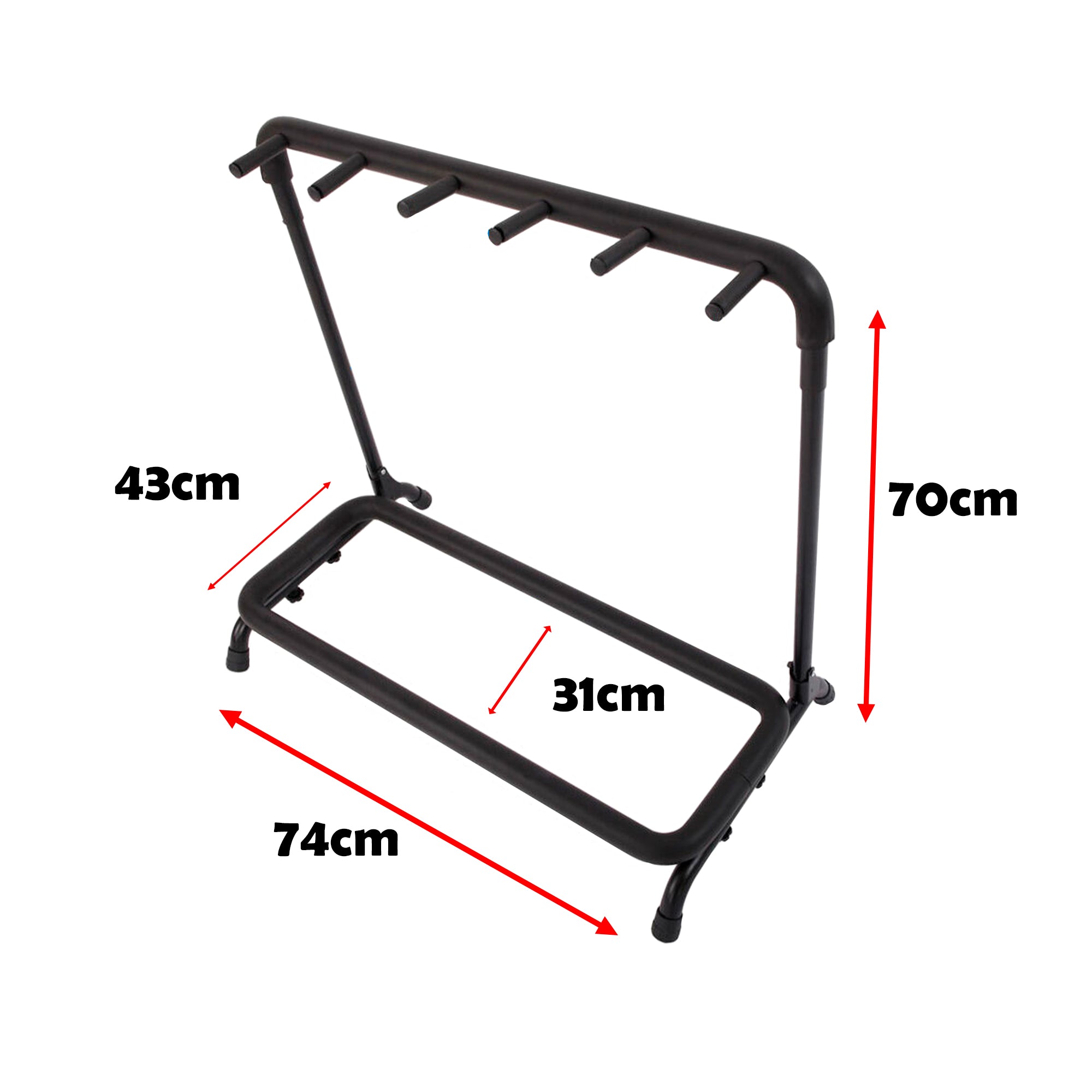 Soporte de piso para Múltiples Guitarras
