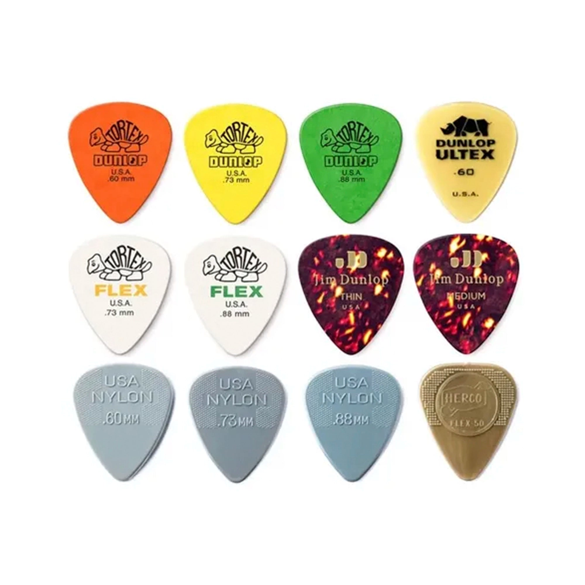 Uñas Dunlop Acoustic Variety Pack - PVP112