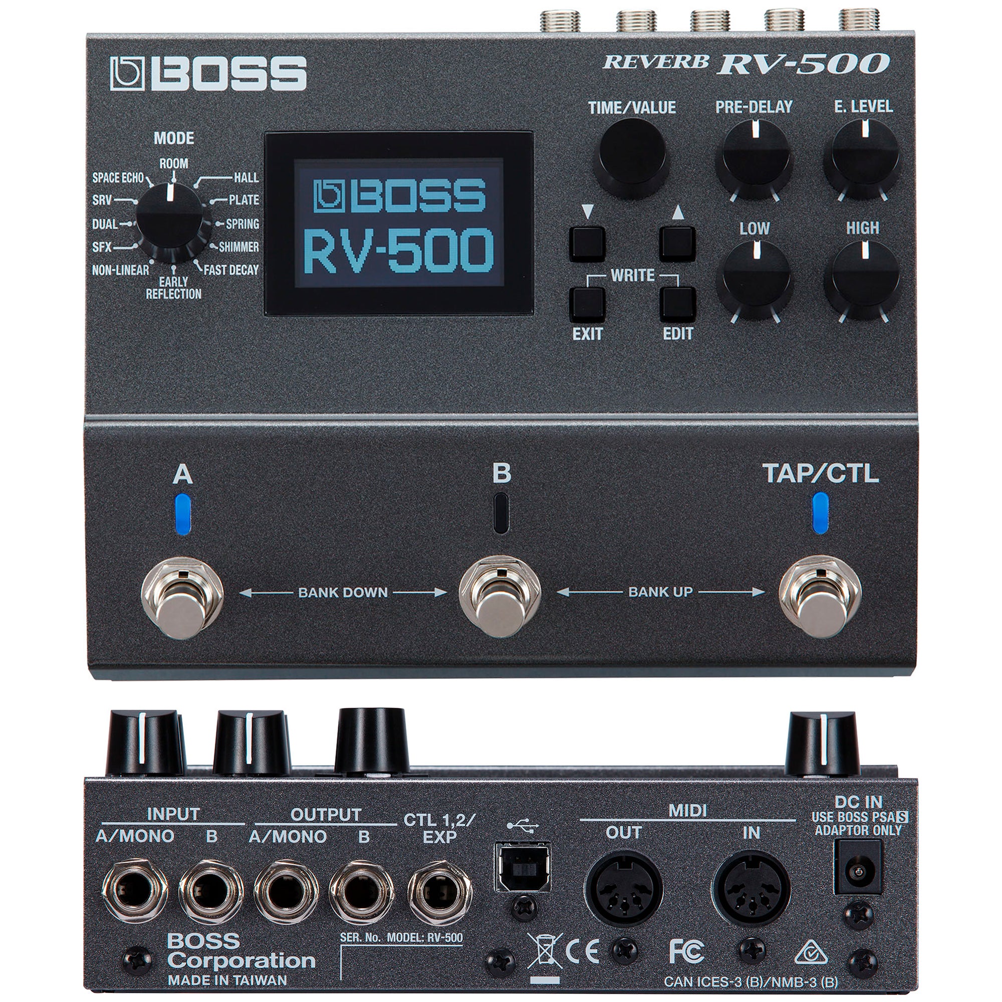 Procesador vocal Boss - RV-500 Reverb