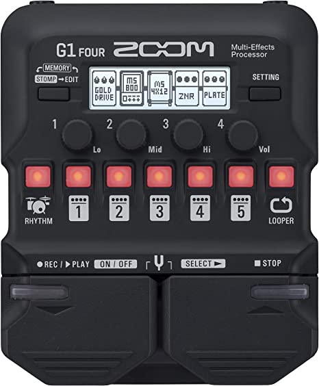 Pedalera multiefecto Zoom - G1 FOUR