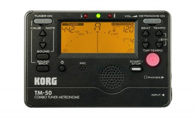 Afinador/metrónomo Korg - TM-50-BK