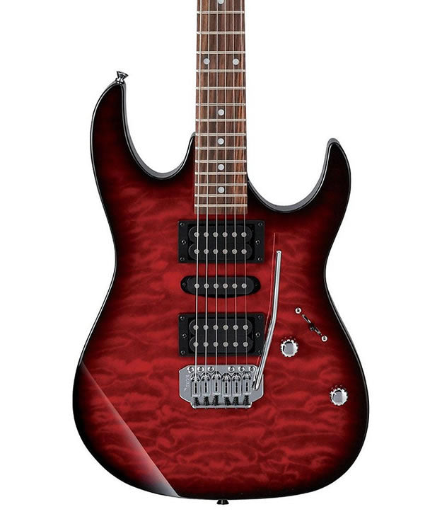 Guitarra eléctrica Ibanez - GRX70QA-TRB