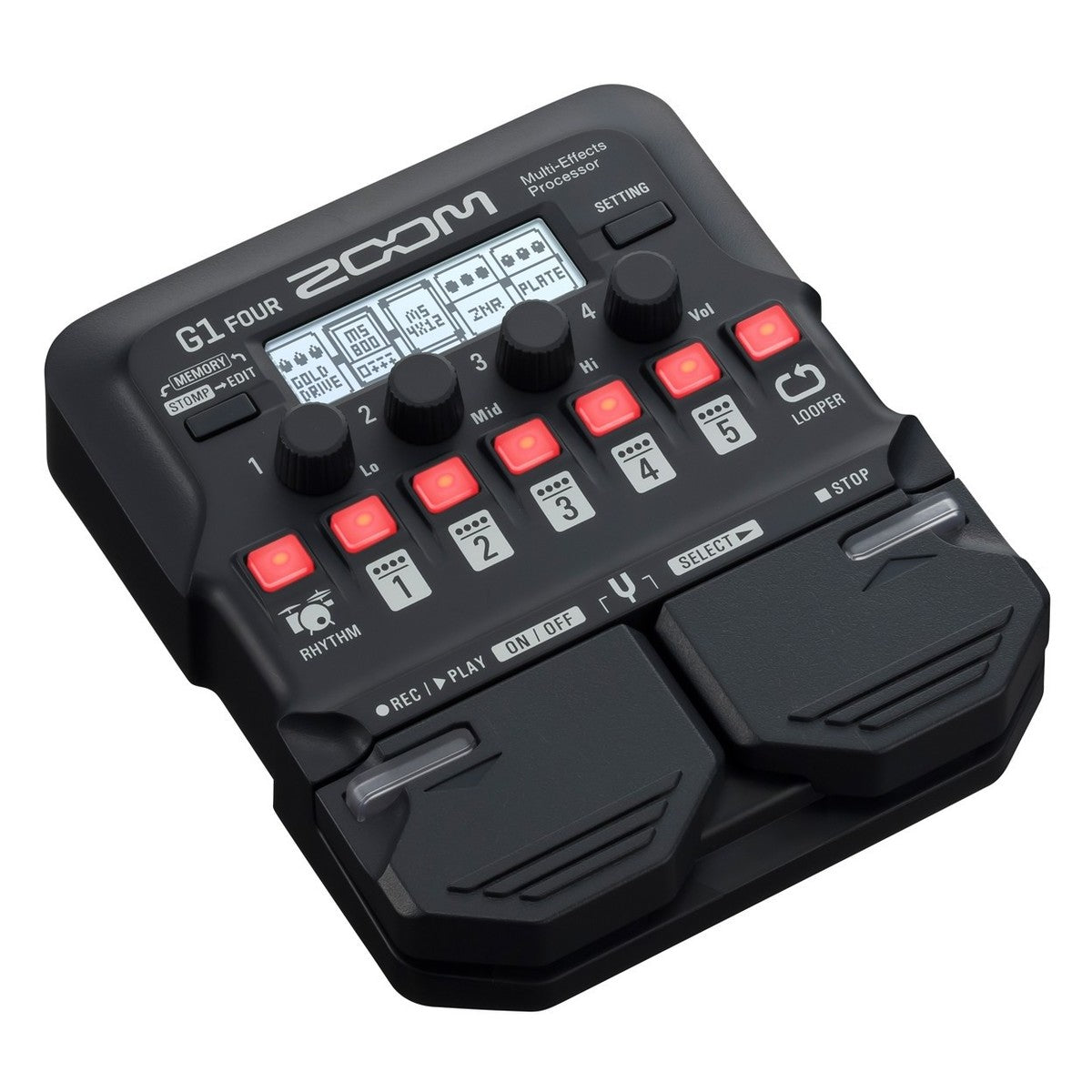 Pedalera multiefecto Zoom - G1 FOUR