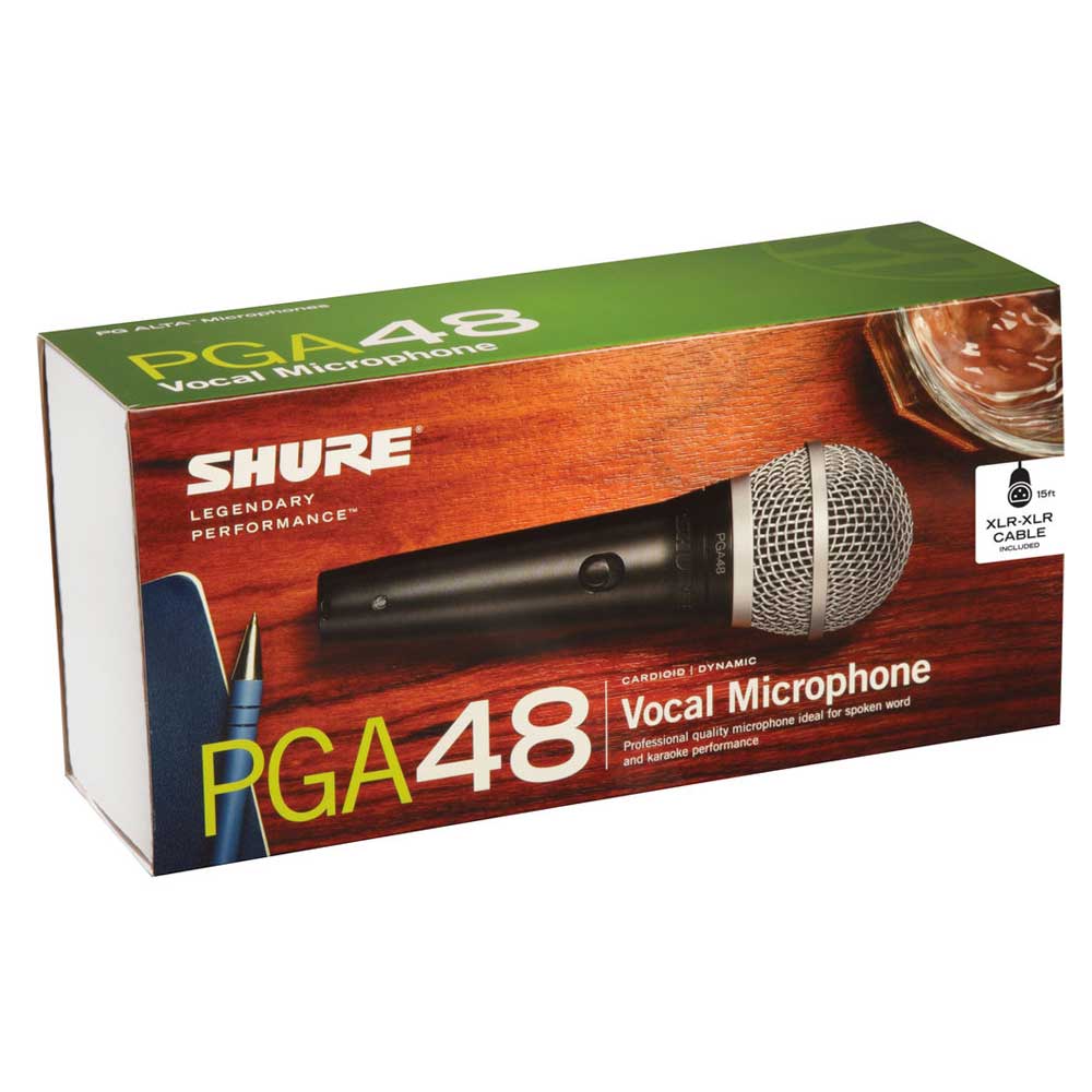 Micrófono Dinámico Shure - PGA48-XLR