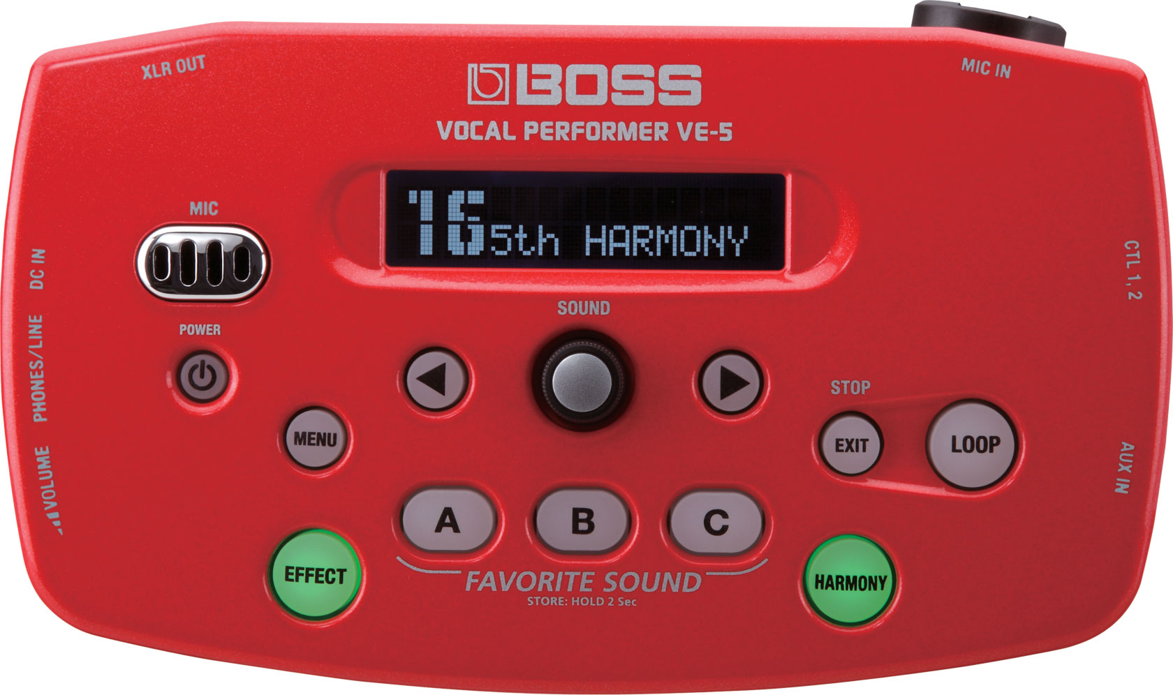 Procesador vocal Boss - VE-5