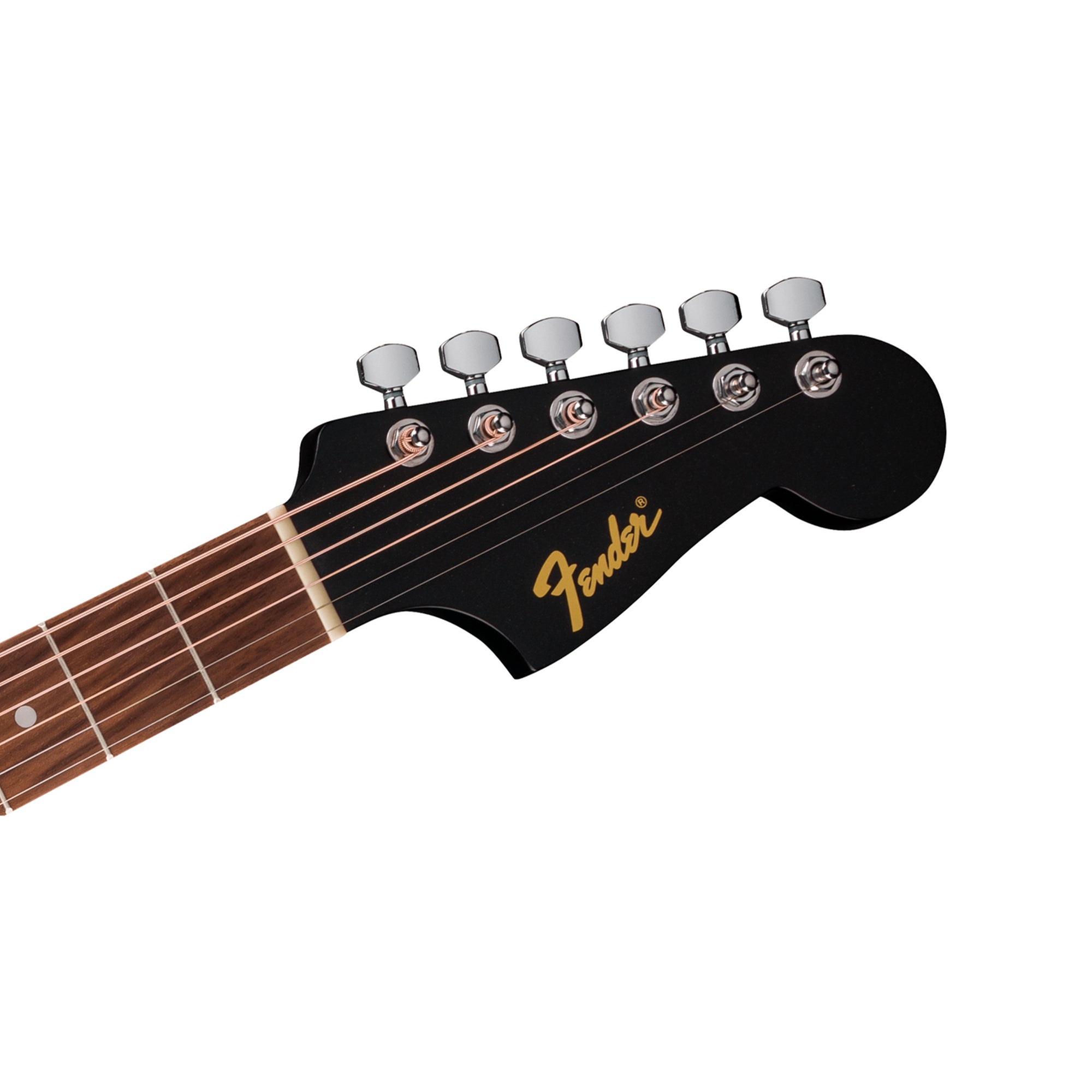 Guitarra Acústica Fender - California Debut Redondo CE BK