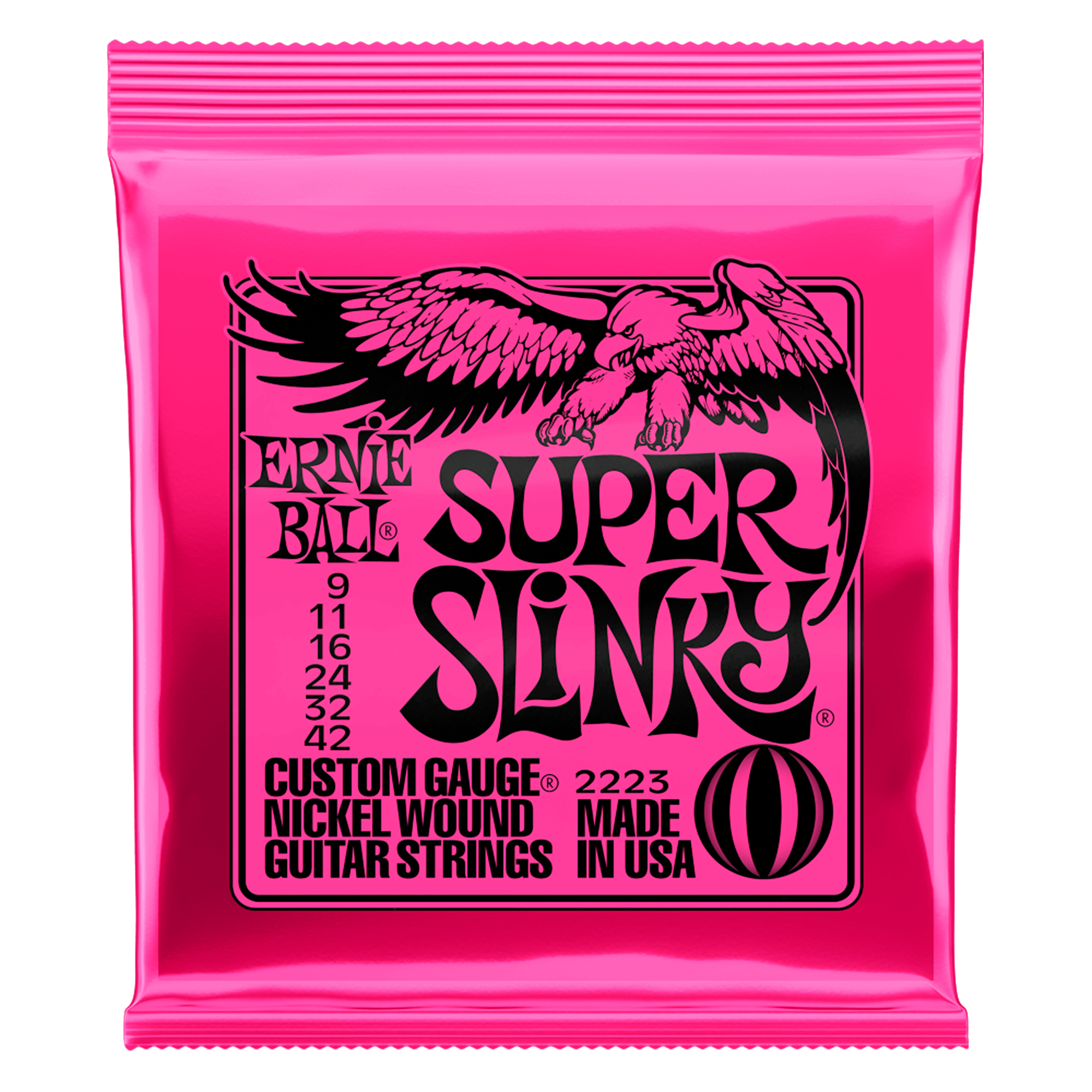 Set De Cuerdas Para Guitarra Eléctrica 09-42 Ernie Ball - 2223