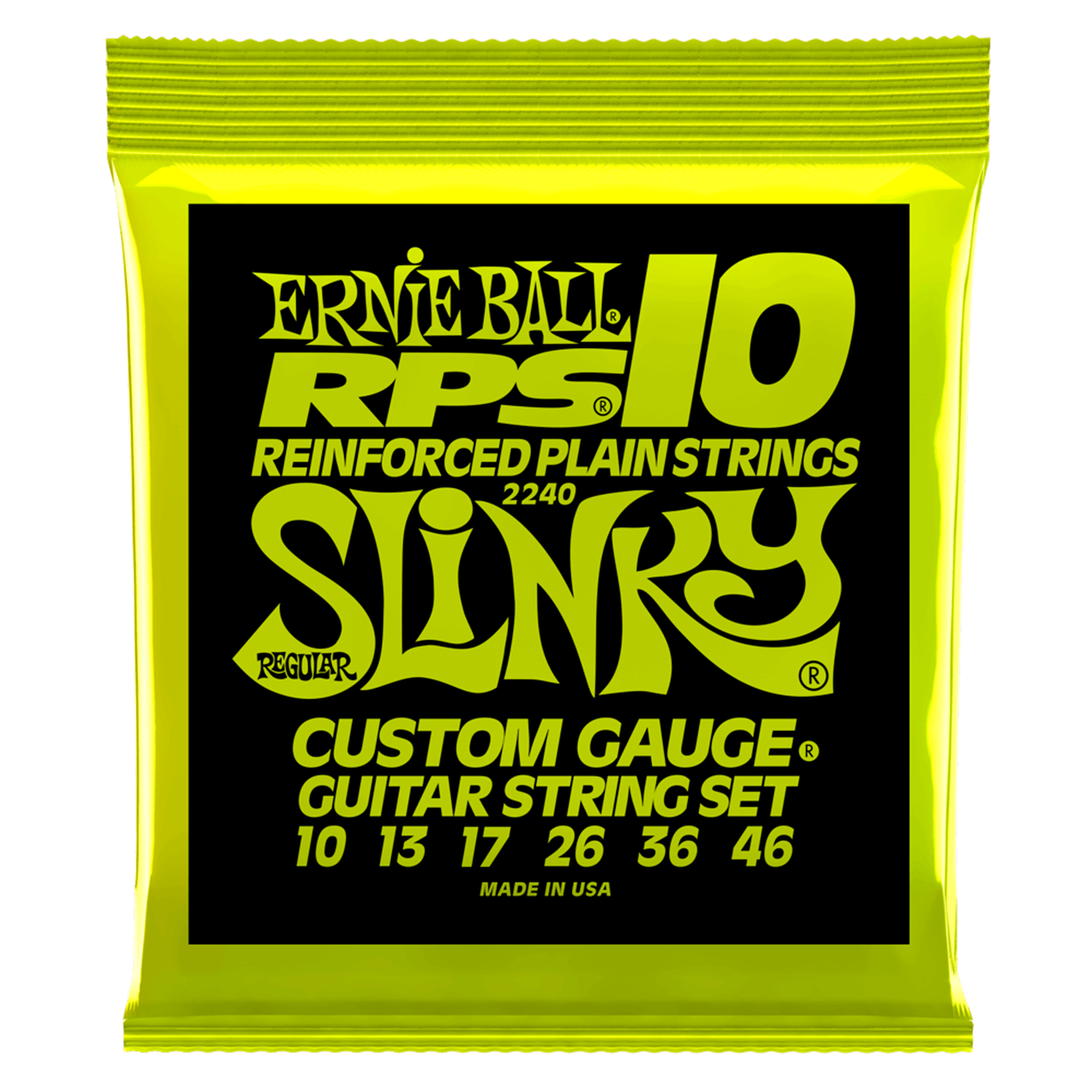 Set De Cuerdas Para Guitarra Electrica RPS 10-46 Ernie Ball - 2240