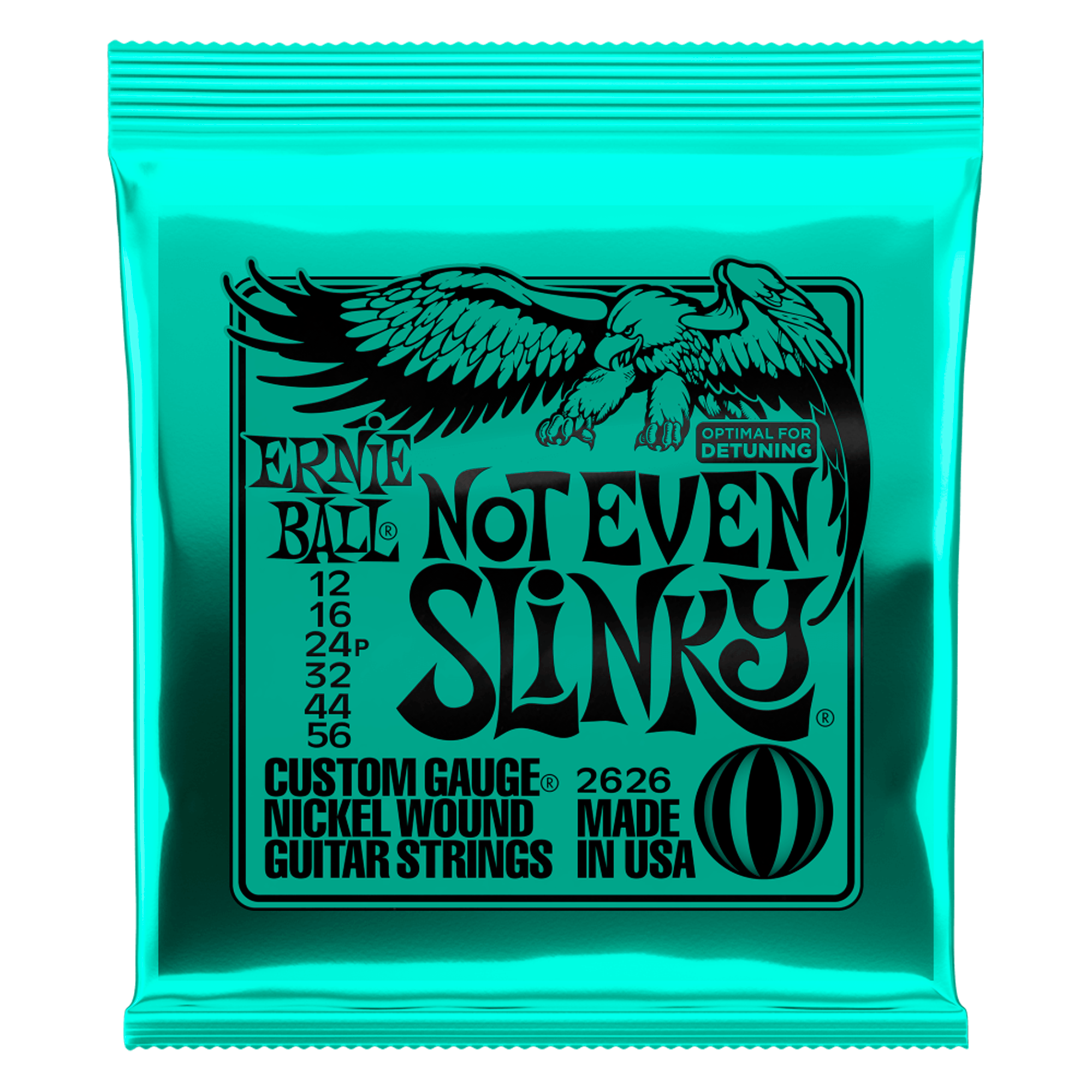 Set De Cuerdas Para Guitarra Electrica 12-56 Ernie Ball - 2626