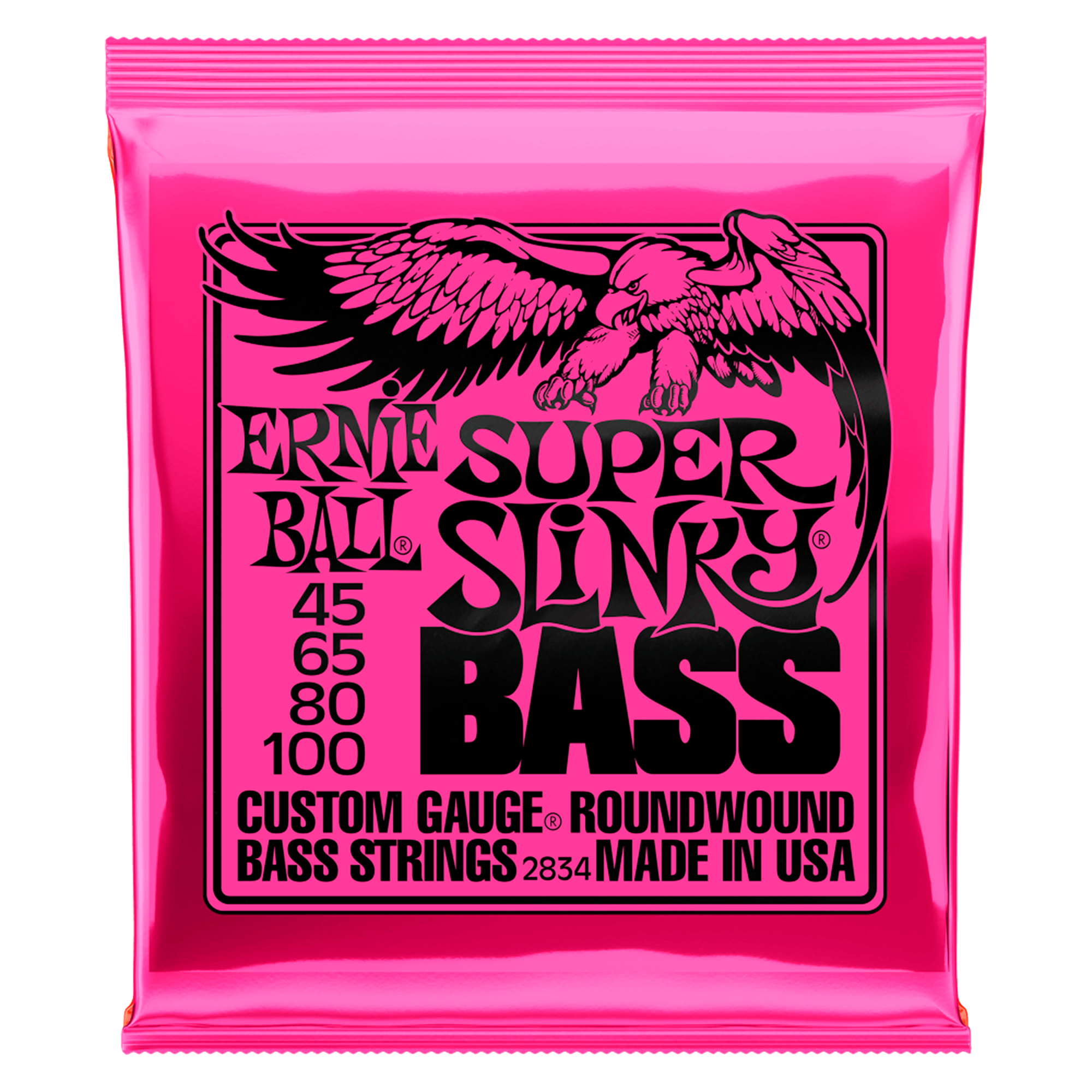 Set De Cuerdas Para Bajo Electrico 45-100 Ernie ball - 2834