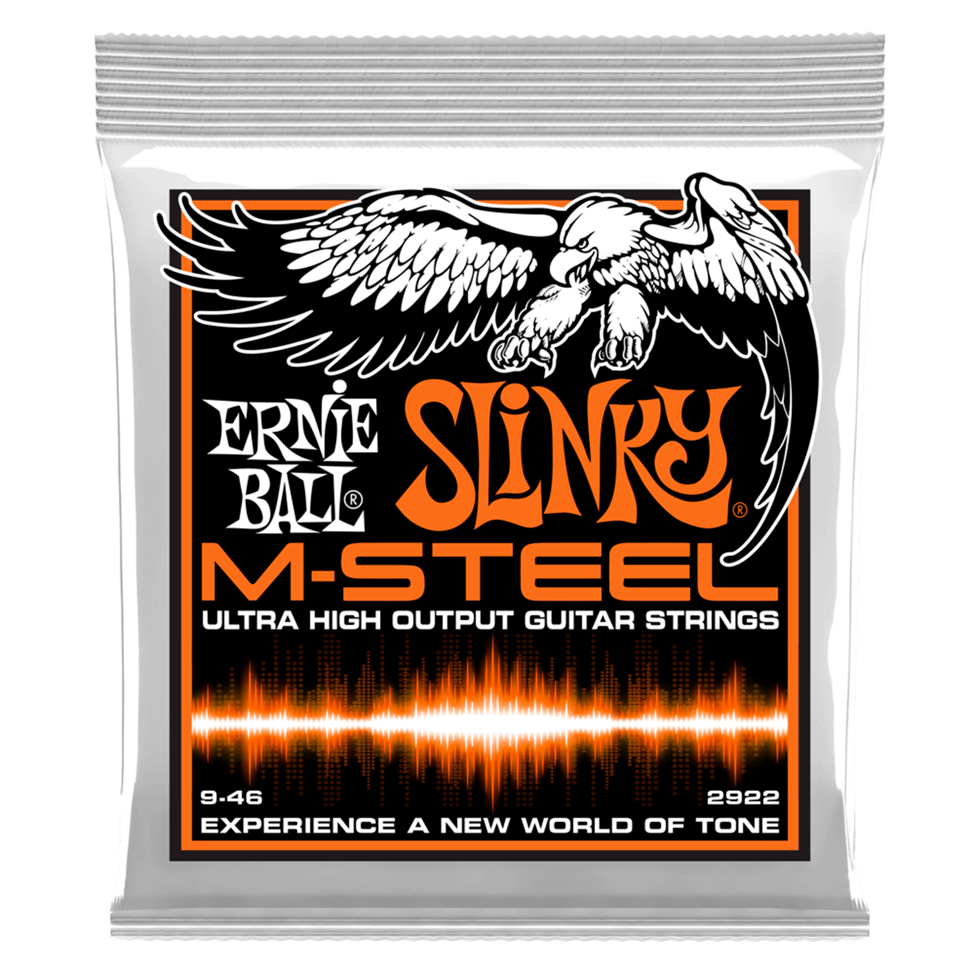 Set De Cuerdas Para Guitarra Electrica M-Steel 9-46 Ernie Ball - 2922