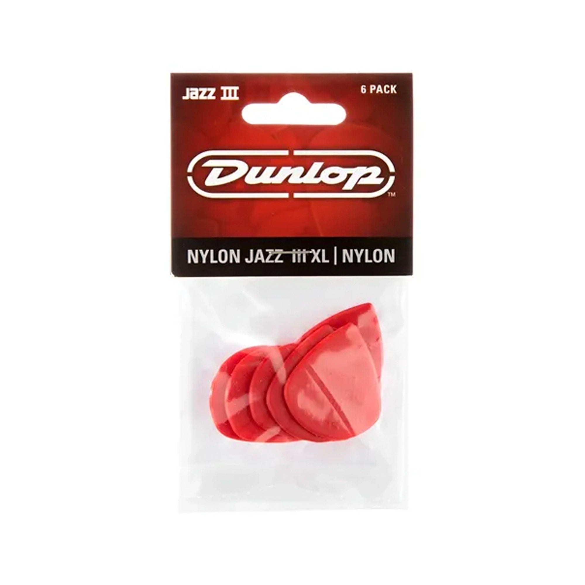 Uña Dunlop Jazz III XL series roja - 47PXLN