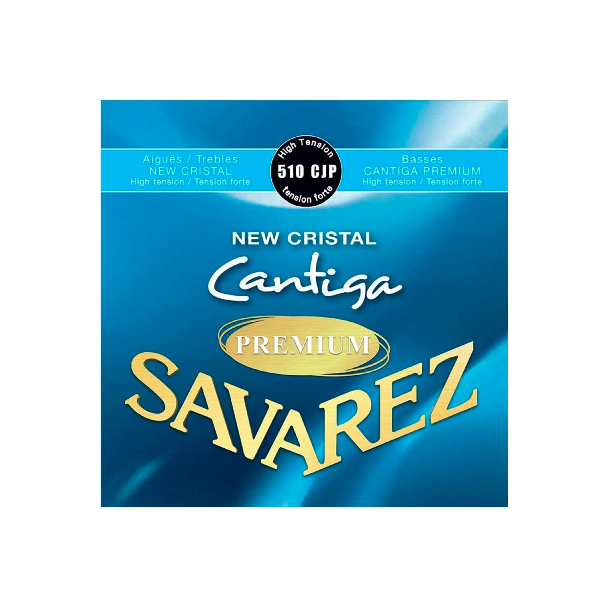Cuerdas para Guitarra Clásica Savarez New Crystal Cantiga High Tension - 510 CJP