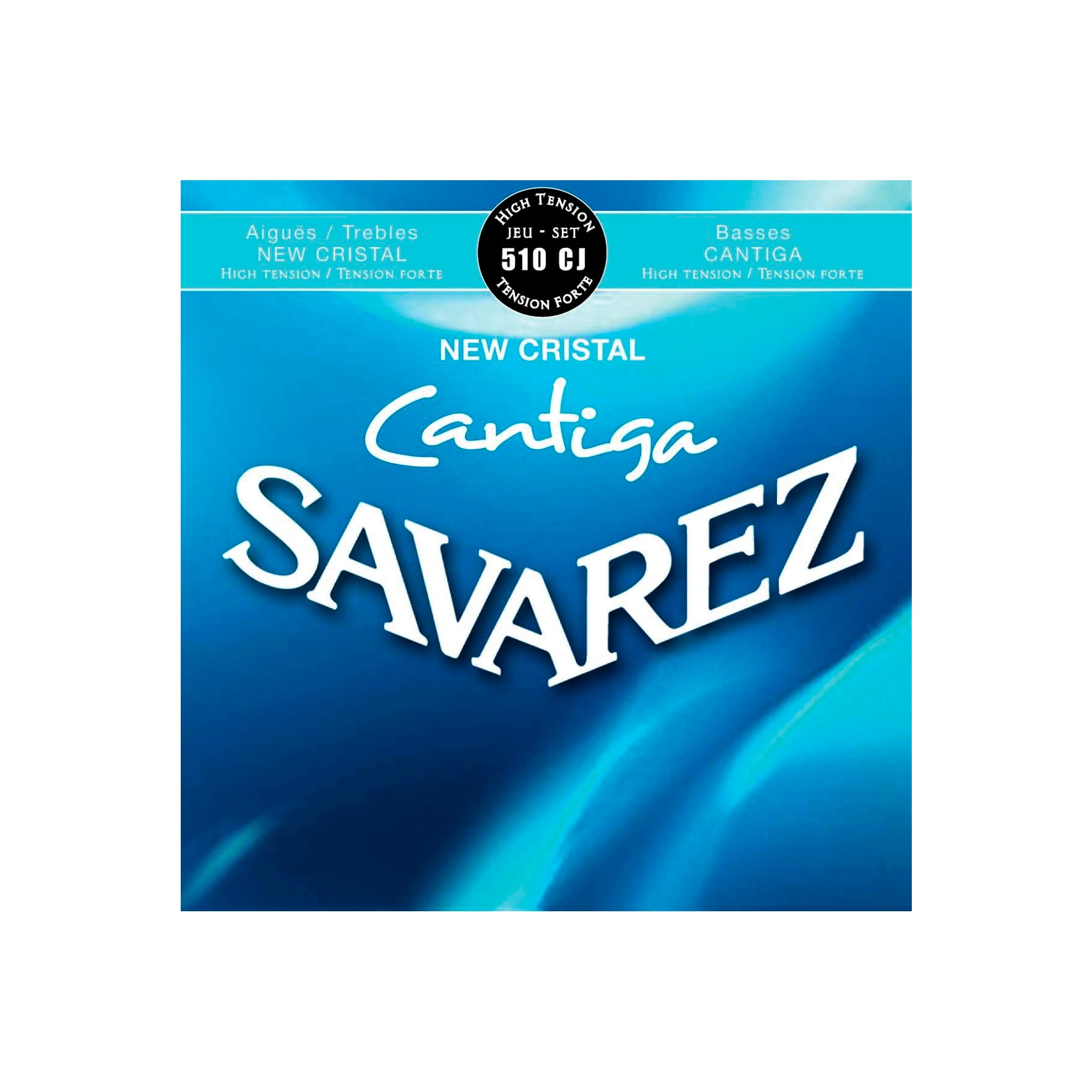 Cuerdas para Guitarra Clásica Savarez New Crystal Cantiga High Tension - 510 CJ