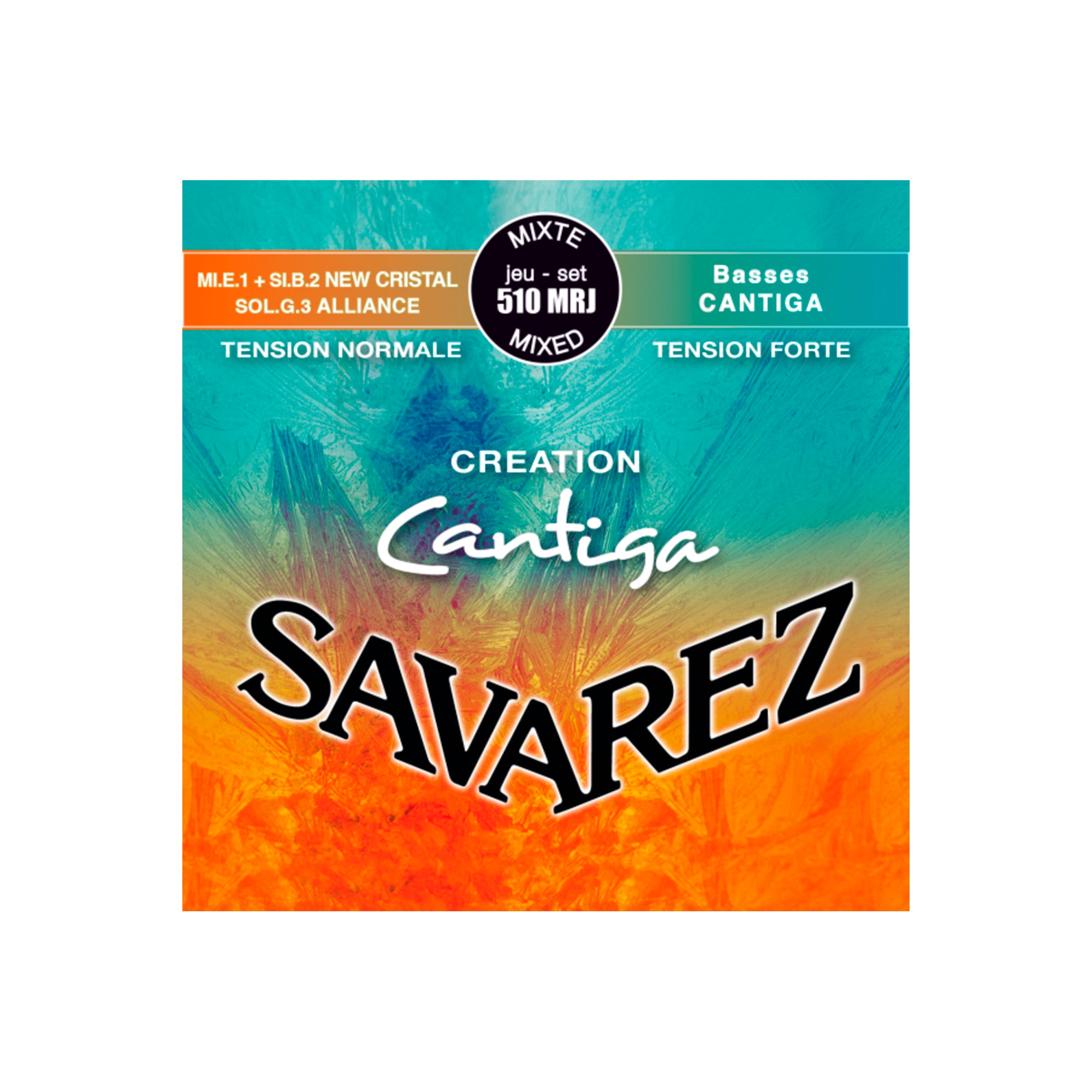 Cuerdas para Guitarra Clásica Savarez Creation Cantiga Mixed Tension - 510 MRJ