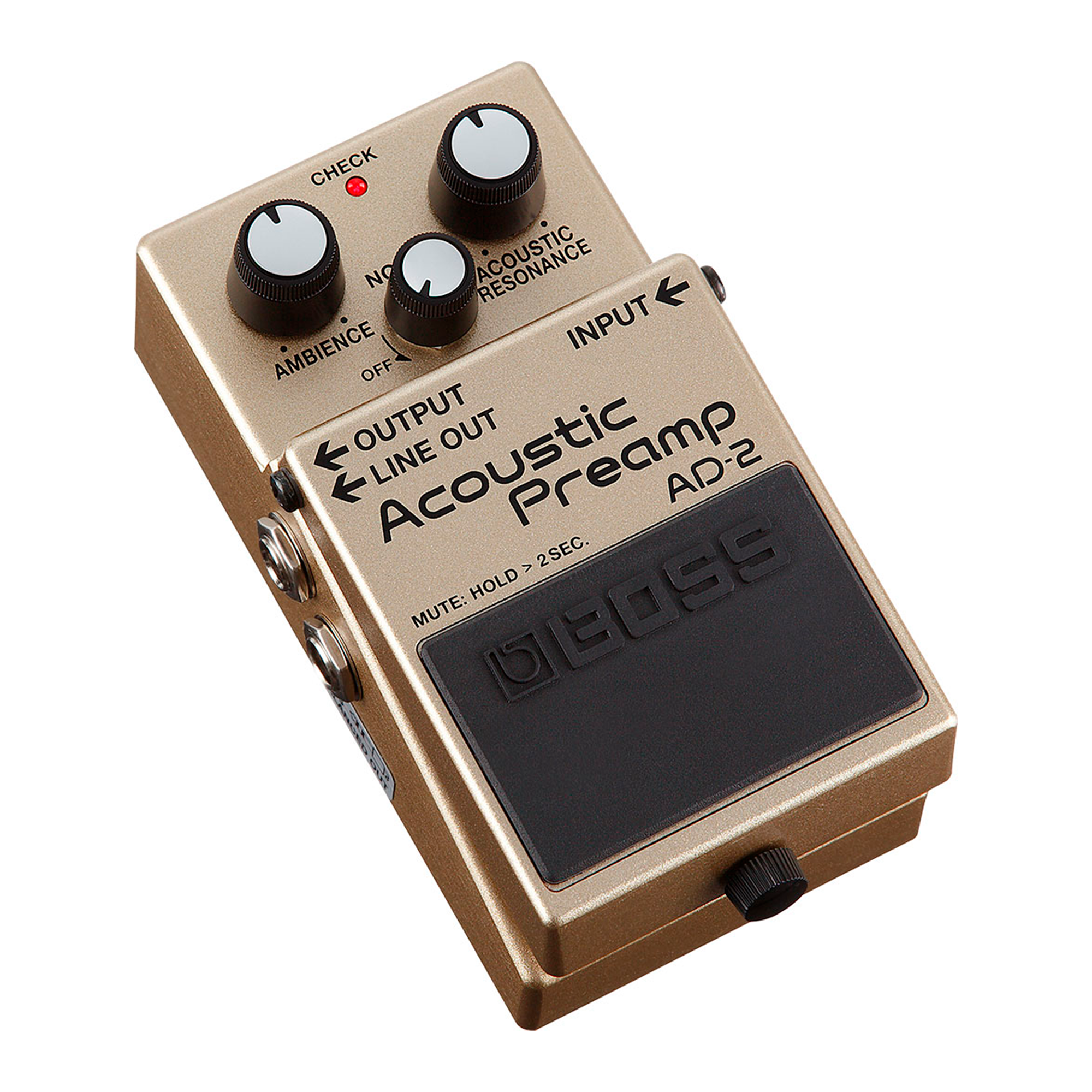 Pedal preamplificador acústico Boss - AD-2