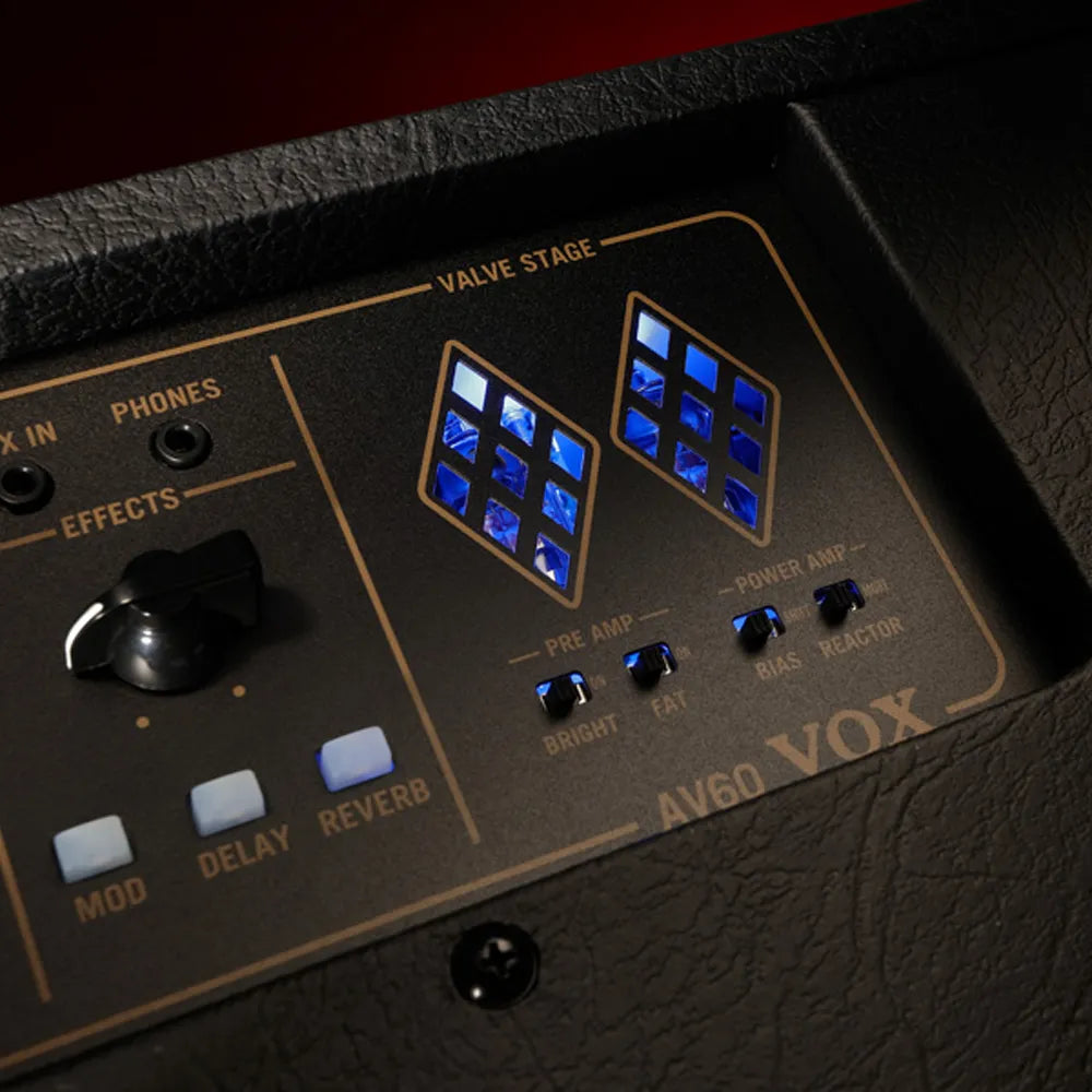 Amplificador para guitarra eléctrica 60W híbrido Vox - AV60