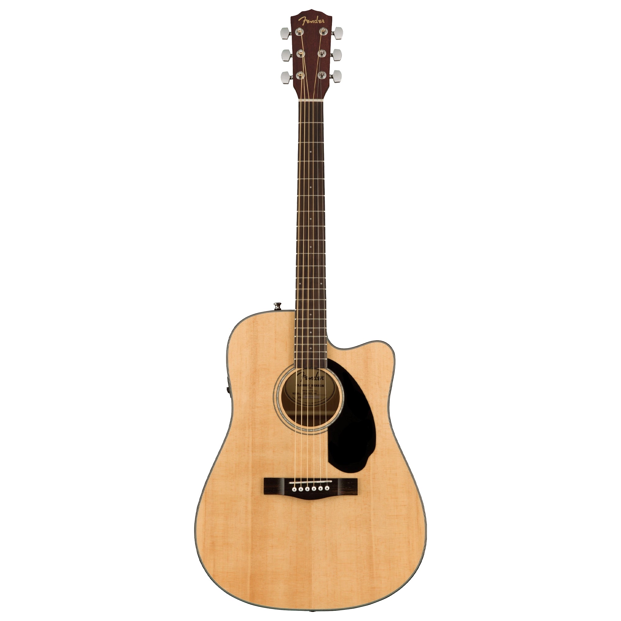 Guitarra Electroacustica Dreadnought Fender - CD-60SCE NAT WN